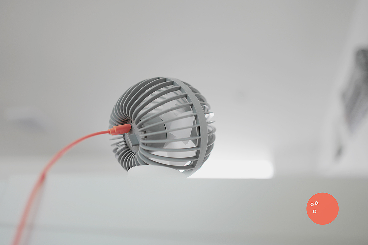 极简设计，USB Desk Fan，O-Fan，