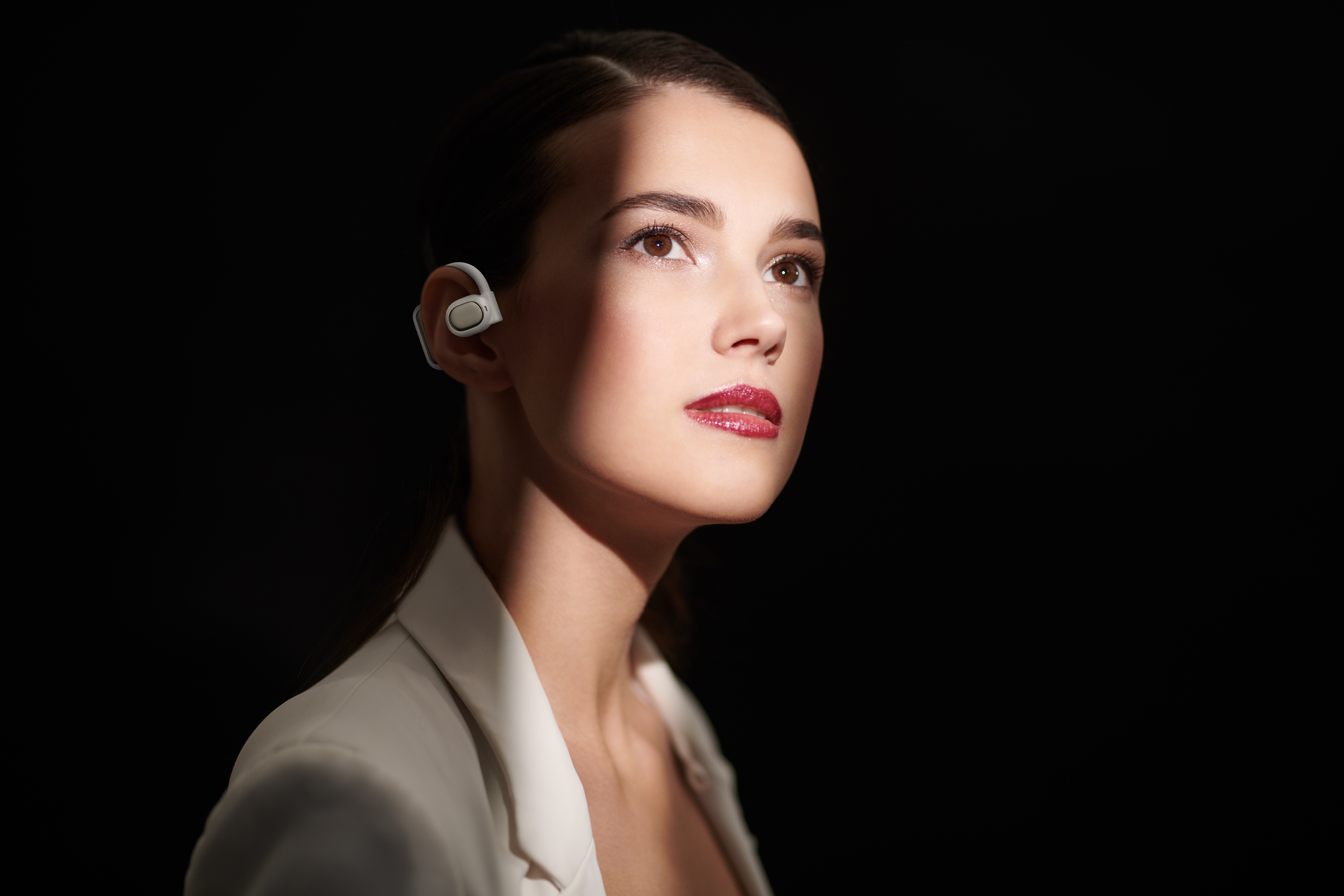 Original works，three-dimensional，product，electronic product，Bluetooth headset，Product rendering，headset，science and technology，