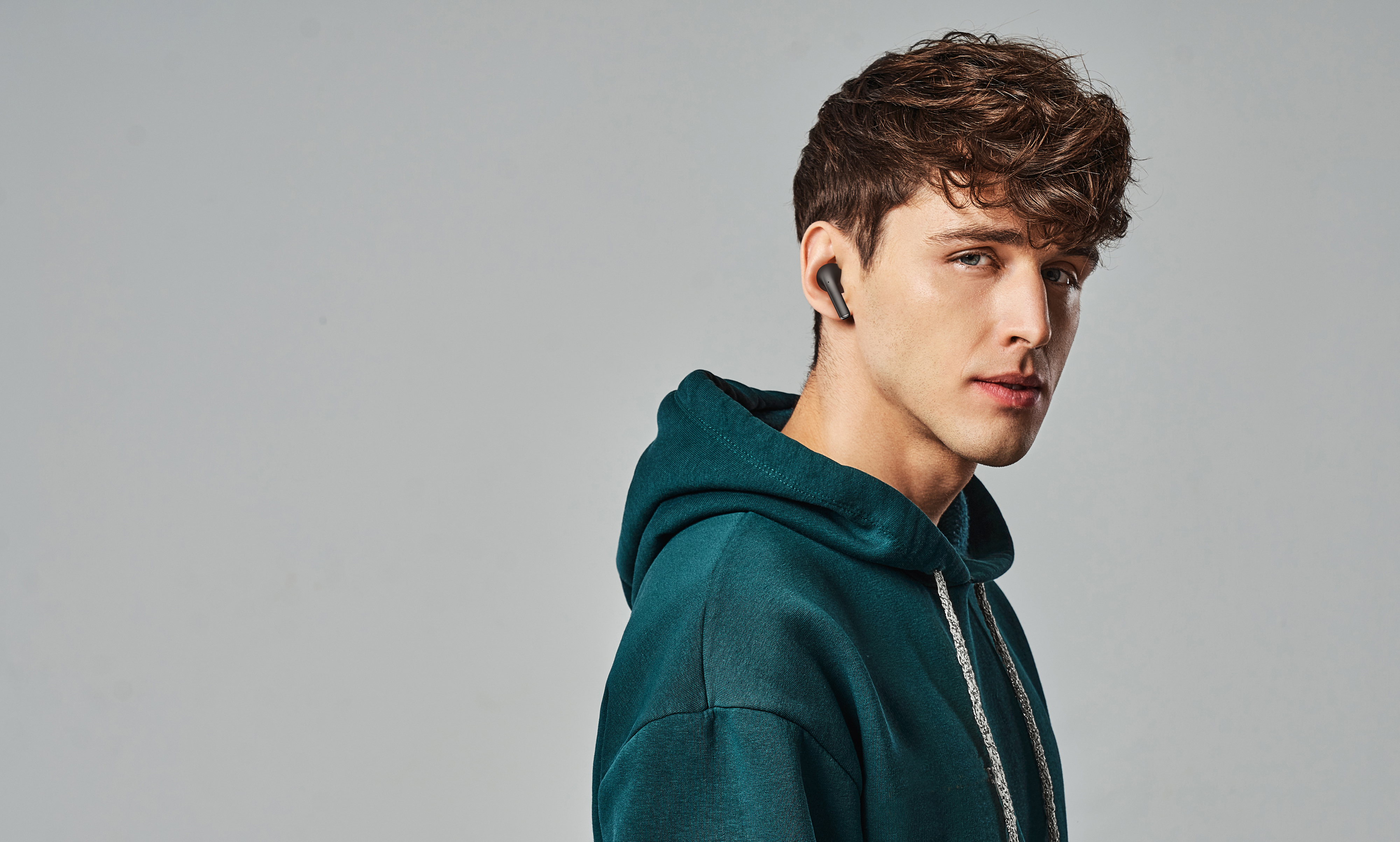 Original works，three-dimensional，product，electronic product，Bluetooth headset，Product rendering，headset，science and technology，