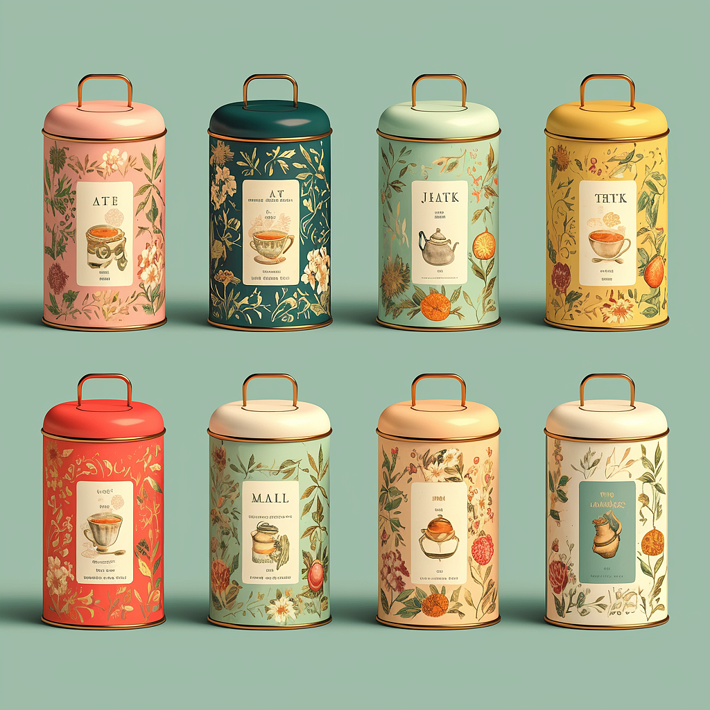 High-end gift box packaging design for scented tea herbal tea health care products，