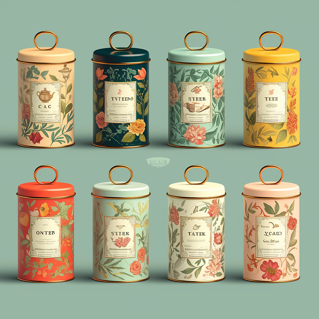 High-end gift box packaging design for scented tea herbal tea health care products，