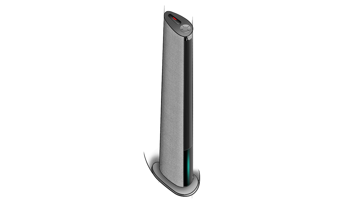 product design，industrial design，Home appliance design，PS design，Heater，Water dispenser，Fan，Circulation fan，