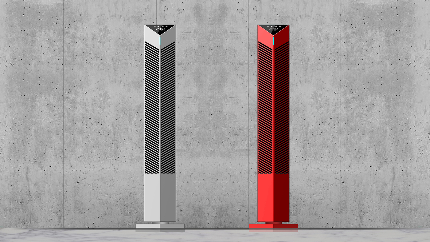 product design，industrial design，Home appliance design，PS design，Heater，Water dispenser，Fan，Circulation fan，