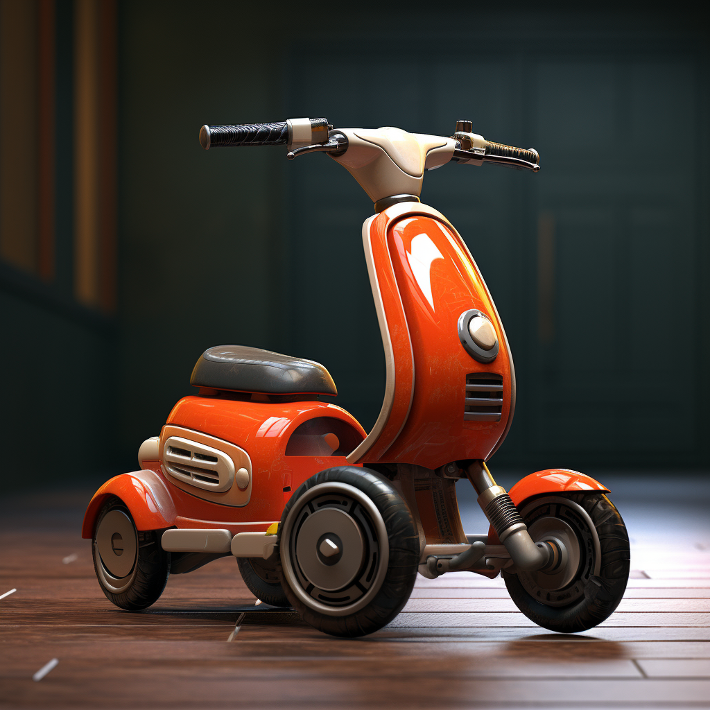 Love Bulb Inspiring Library，Scooter，