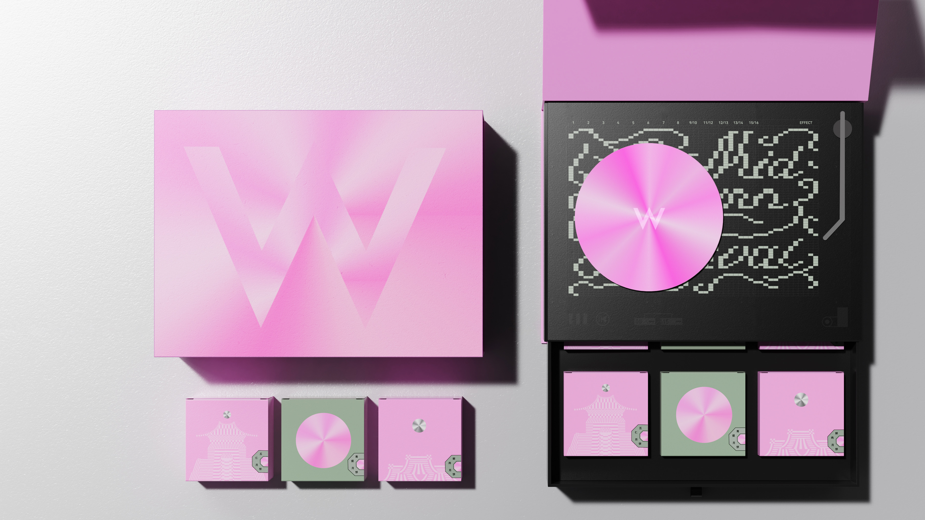 Creative packaging, plane, box design, Mid-Autumn Festival gift box, hotel，