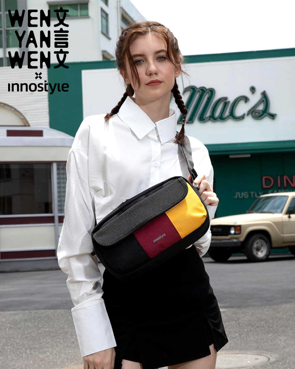 Inclined shoulder bag，Package design，Bag Designer，Backpack design，Commuter Bag，Fashion bag，Traveling Backpack，