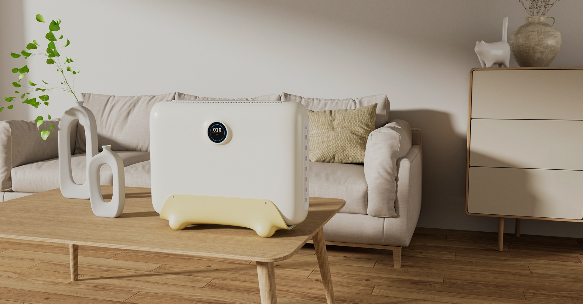 Air purifier design，air cleaner，Purifier design，Industrial product design，Product appearance design，Industrial design company，Product design company，Whale Jubilee Design，