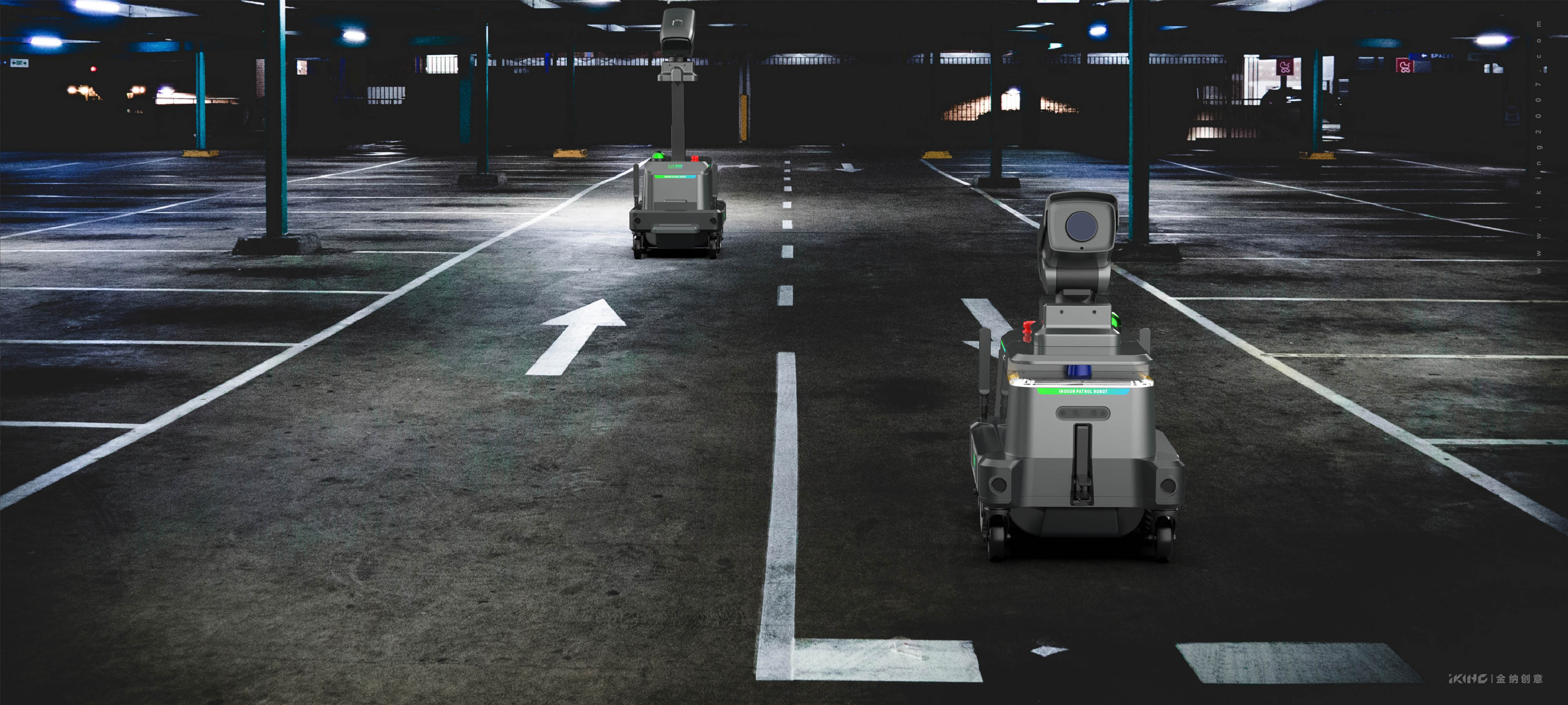 Robot product design，Patrol robot，Kinner creative，Changzhou Jinna Industrial Design，Industrial design company，Product Appearance Company，Intelligent technology robot，Changzhou Jinna Industrial Product Design Co., Ltd.，