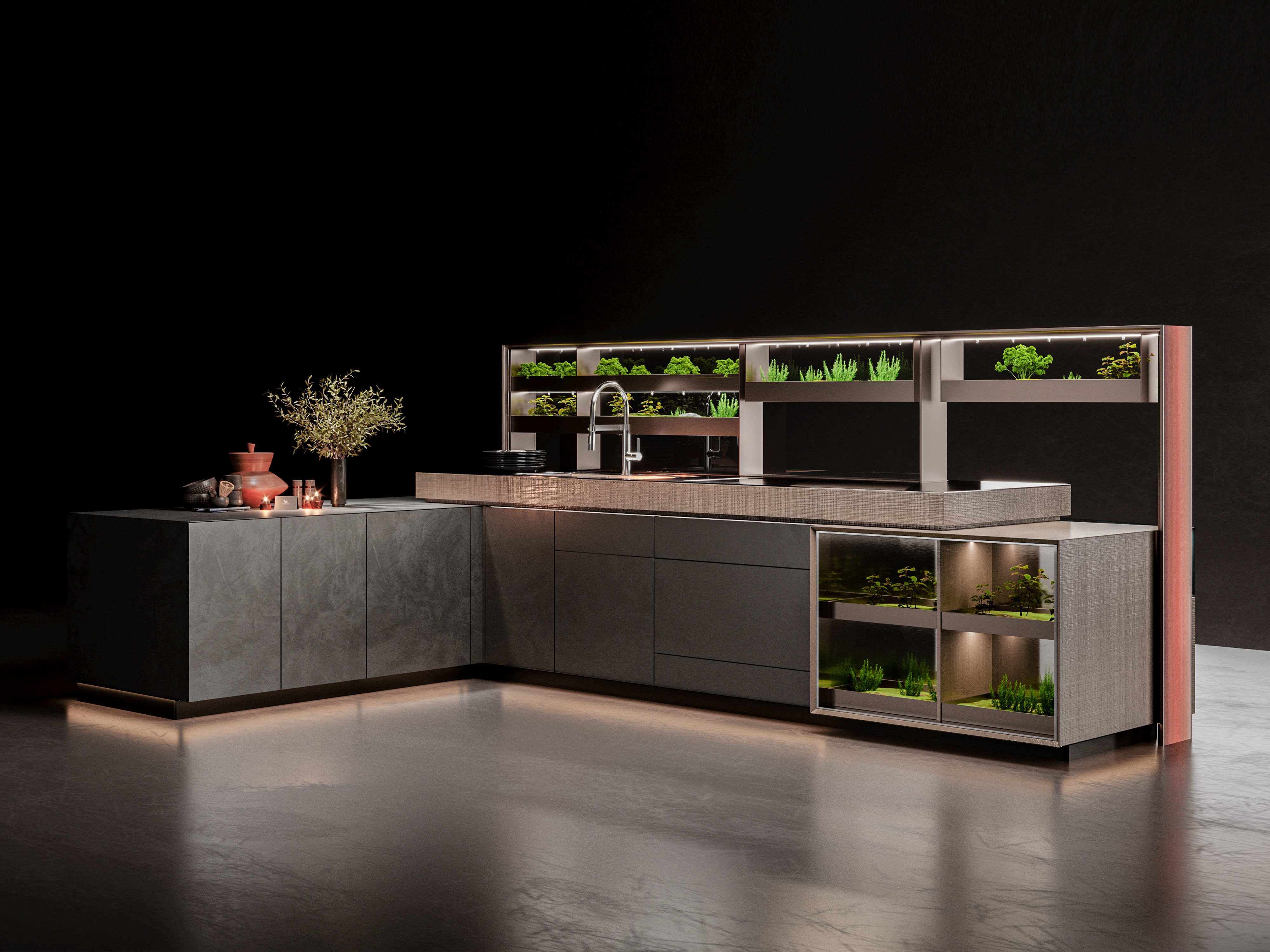 Germany IF Winning Case，European pie，Kitchen Island，Ecological kitchen island，IF Winning Case，