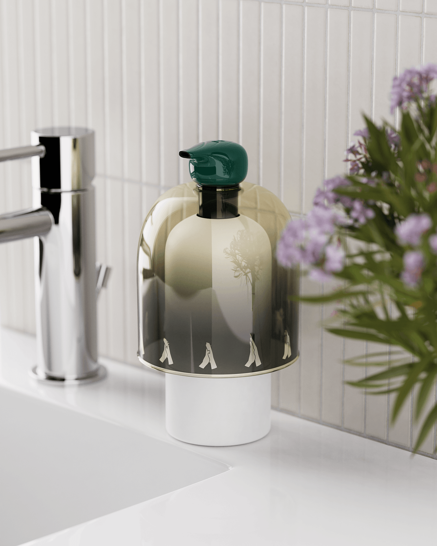 Zoe，Soap dispenser，Bath products，healthy，