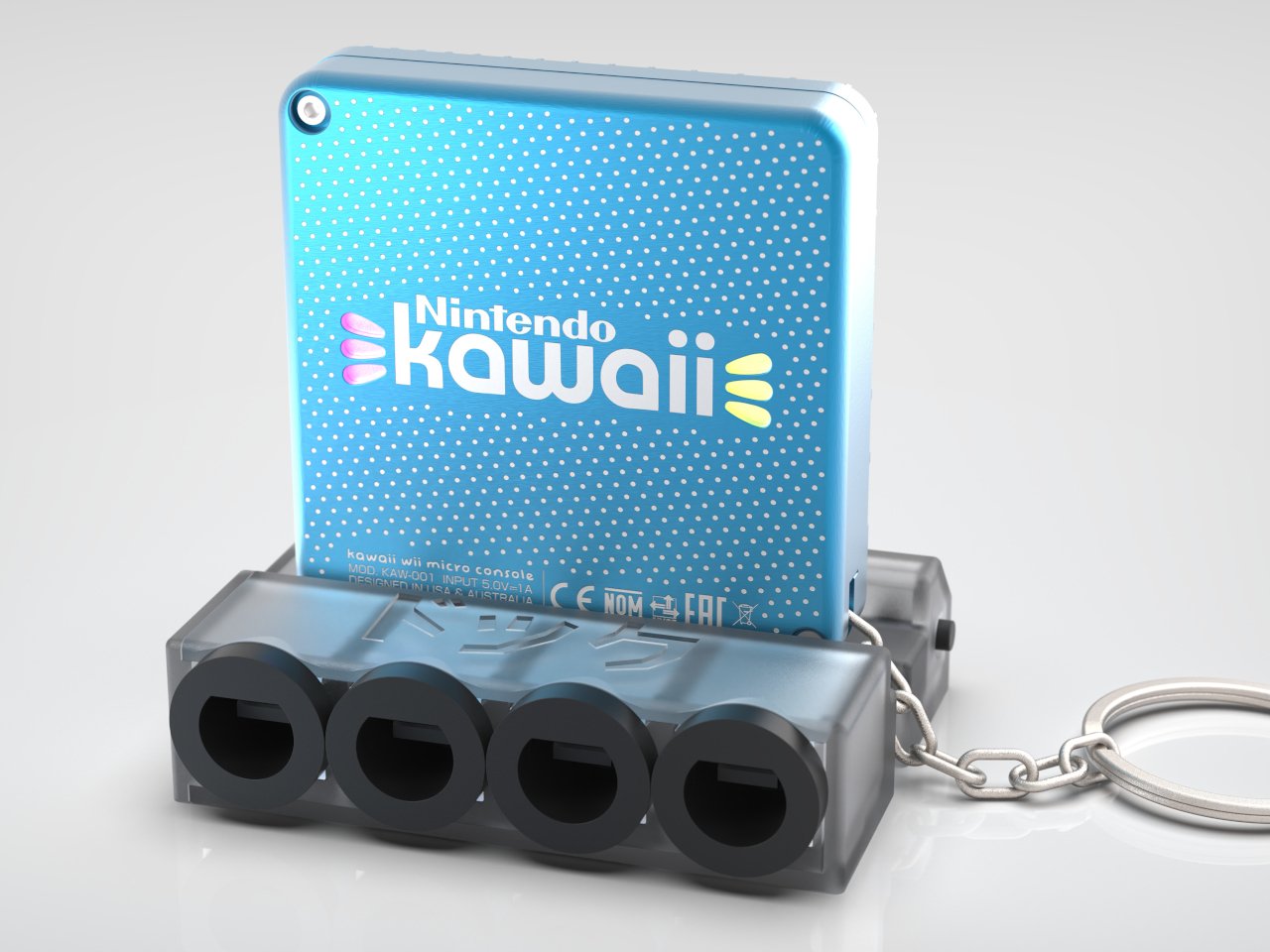 Nintendo，Wii mod，Key buckle，Design，recreational machines，