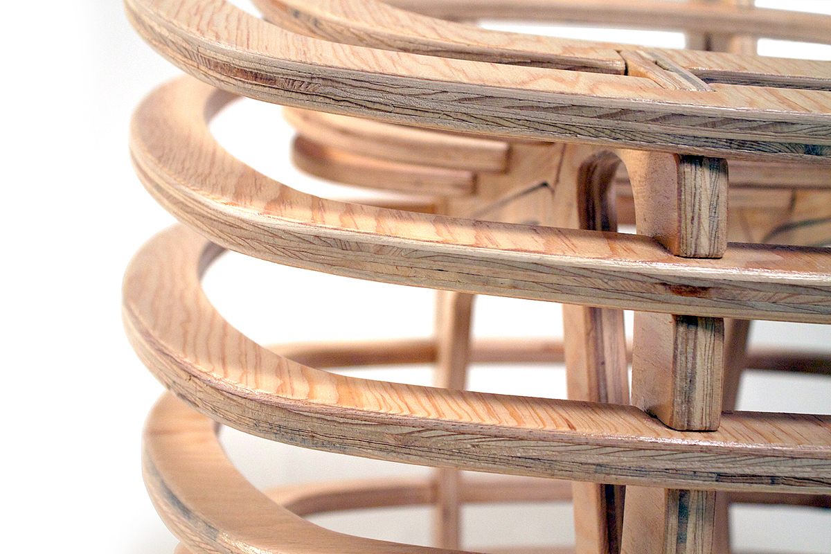 furniture design ，chair，Hollowed out，Sense of space，