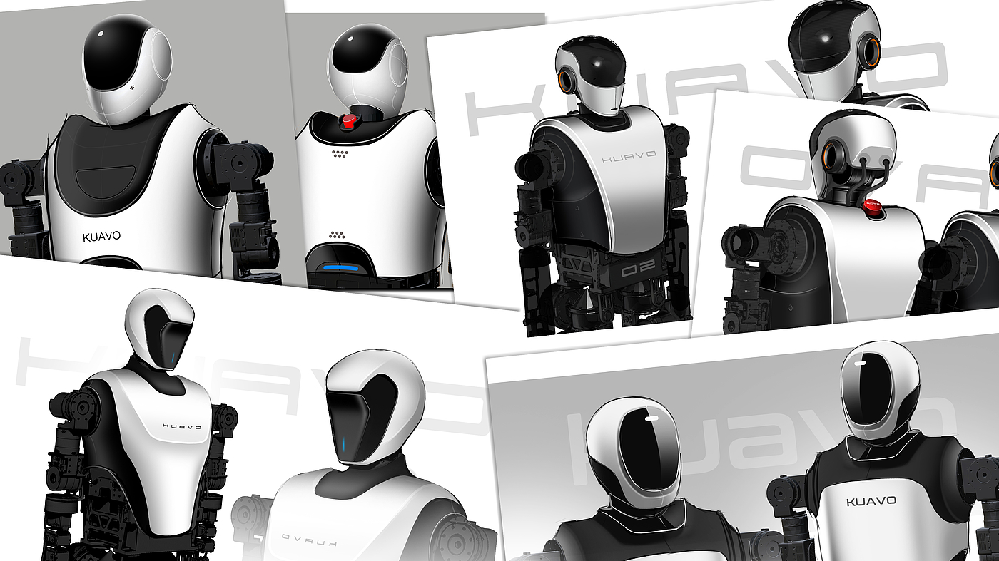 808DESIGN，Robot design，product design，HDC2024，Huawei，Leju Robot，Bionics Design ，