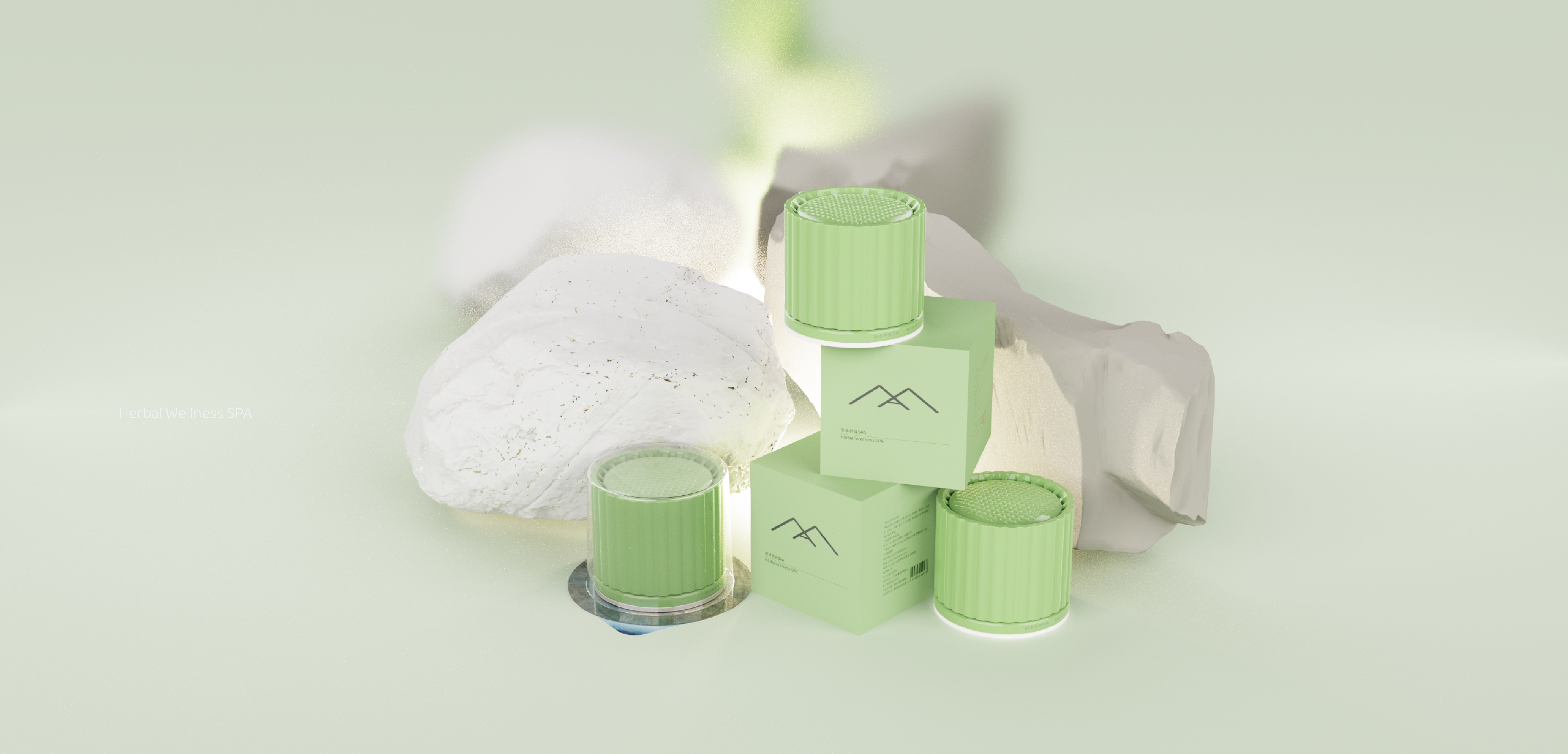 Ai compress, traditional Chinese medicine health, essential oil SPA, hot compress ℃，