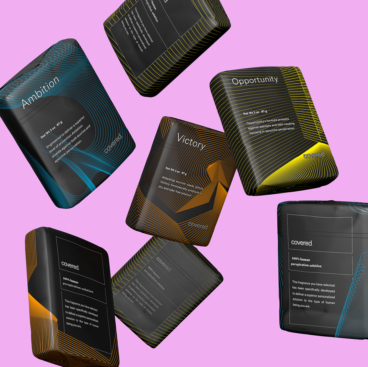 packing design，Covered®，