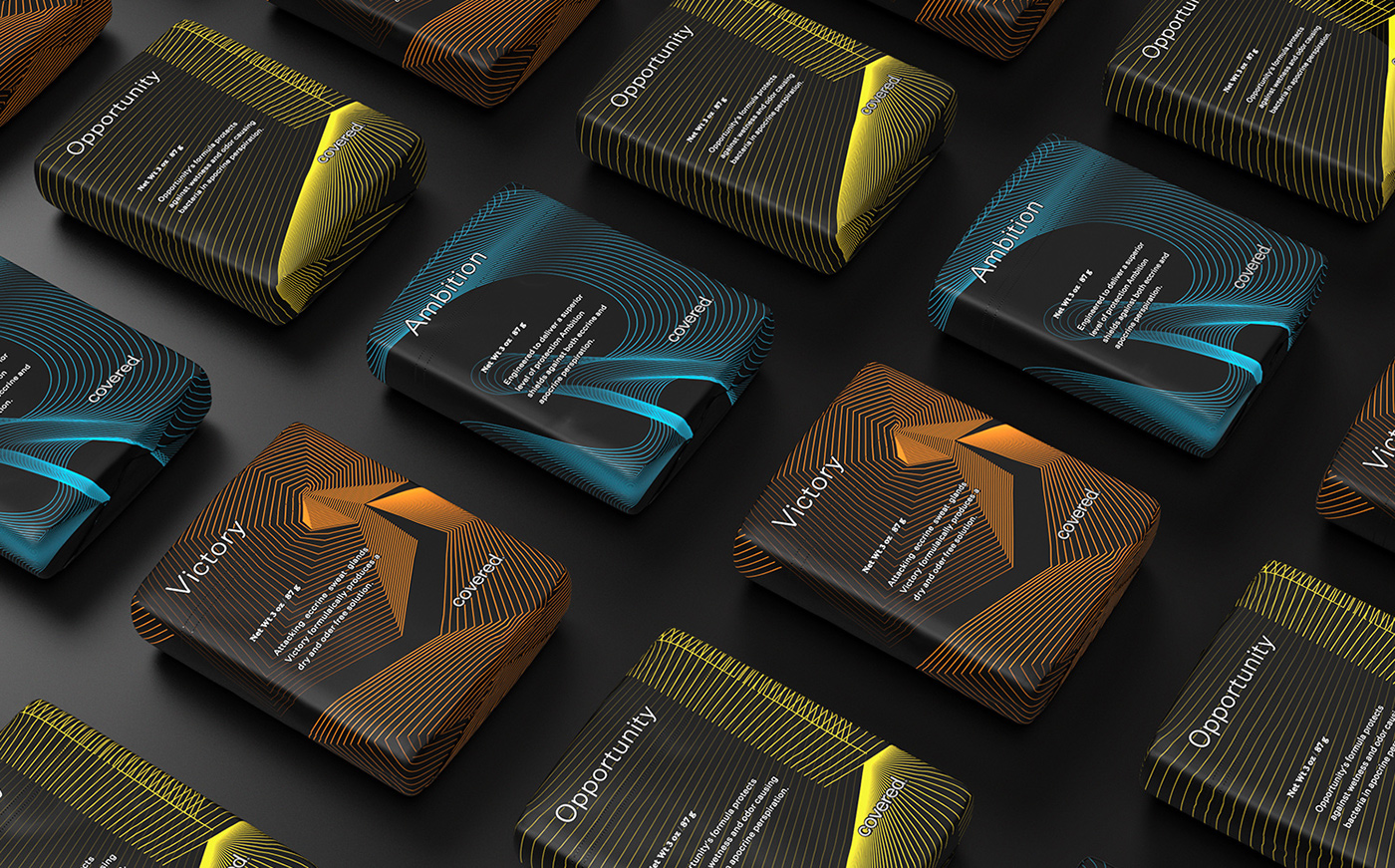 packing design，Covered®，