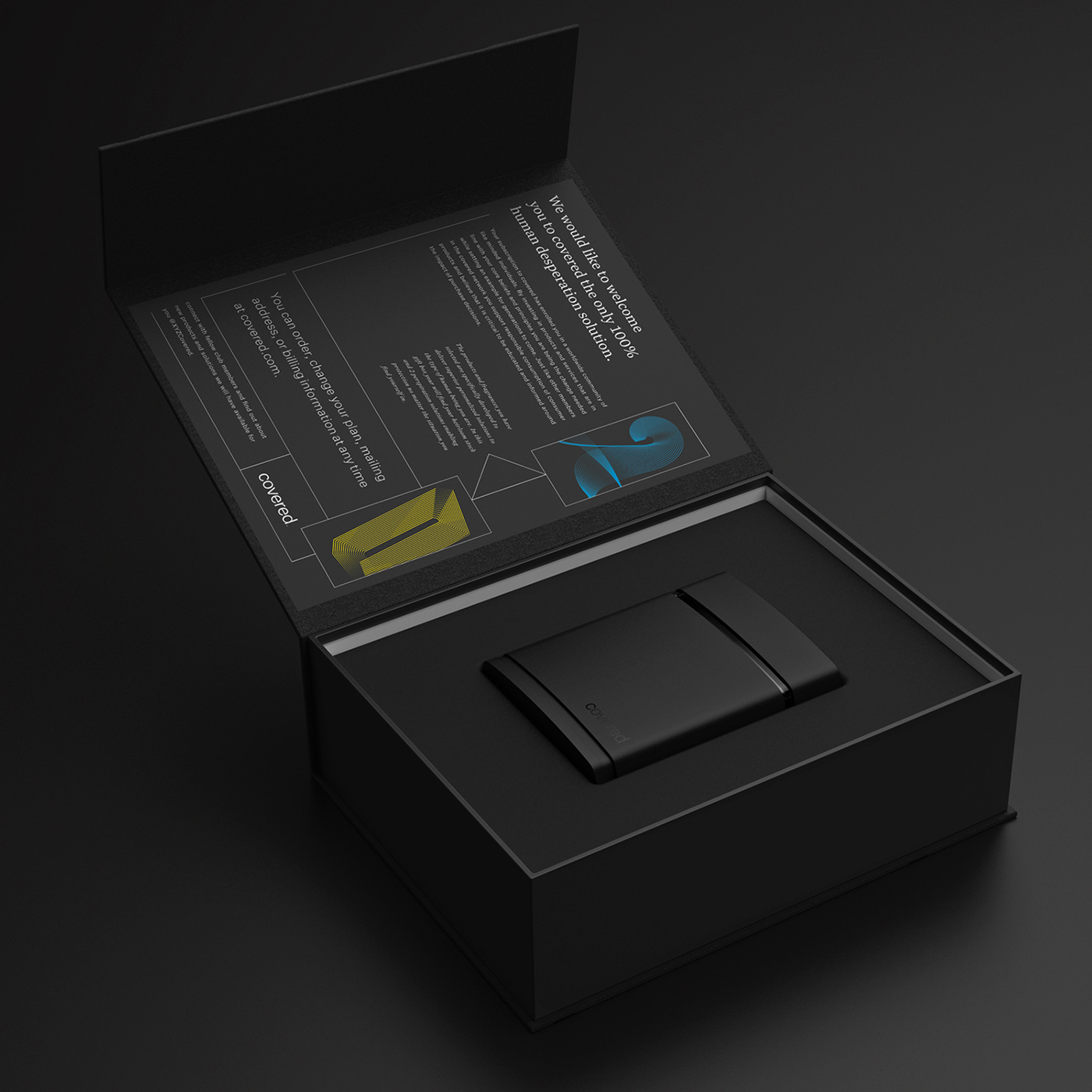 packing design，Covered®，