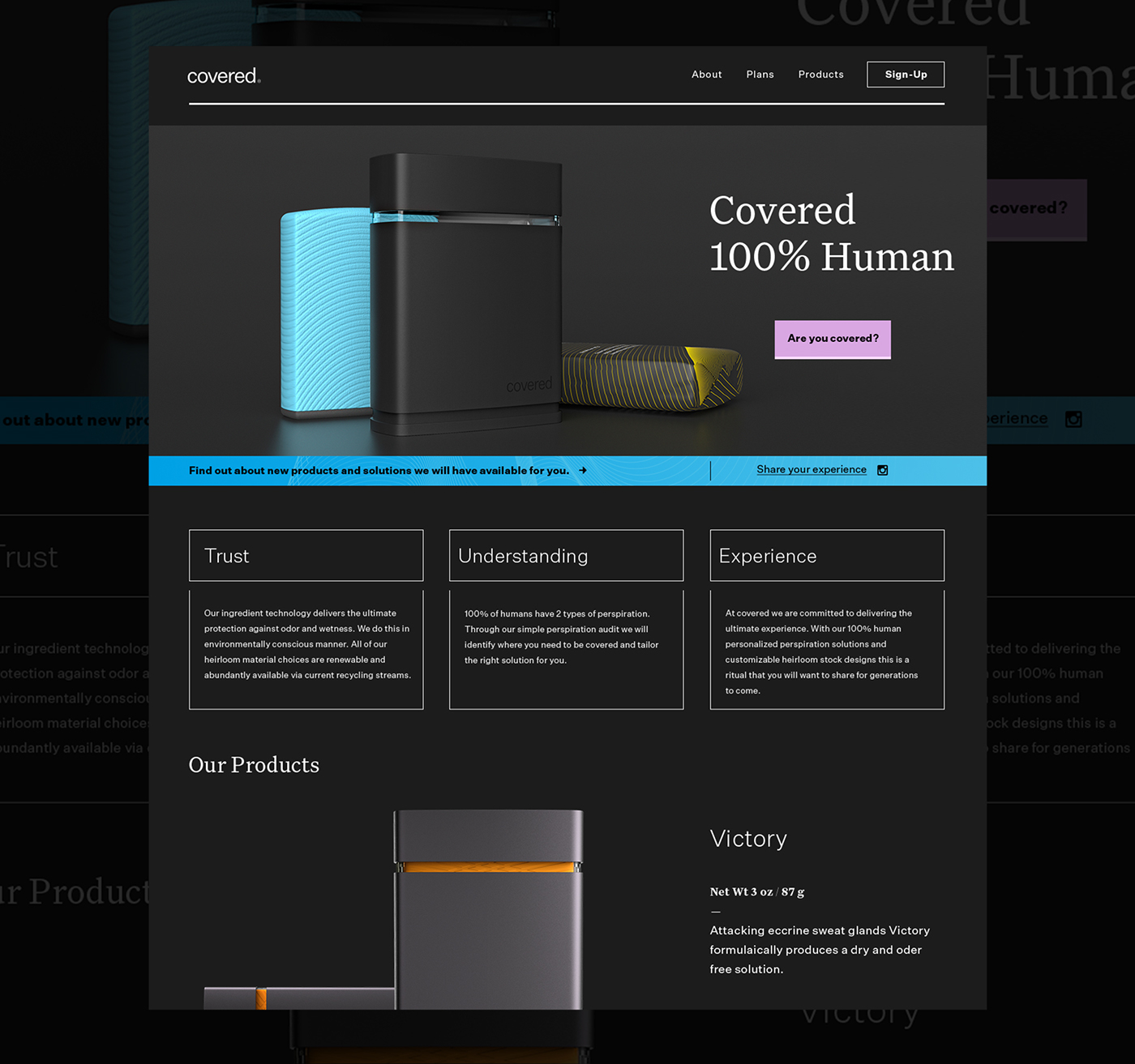 packing design，Covered®，