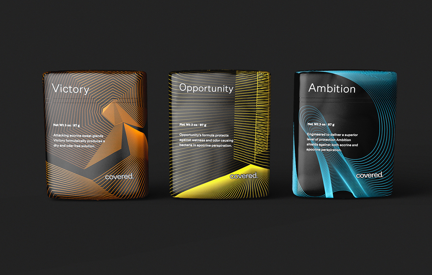 packing design，Covered®，