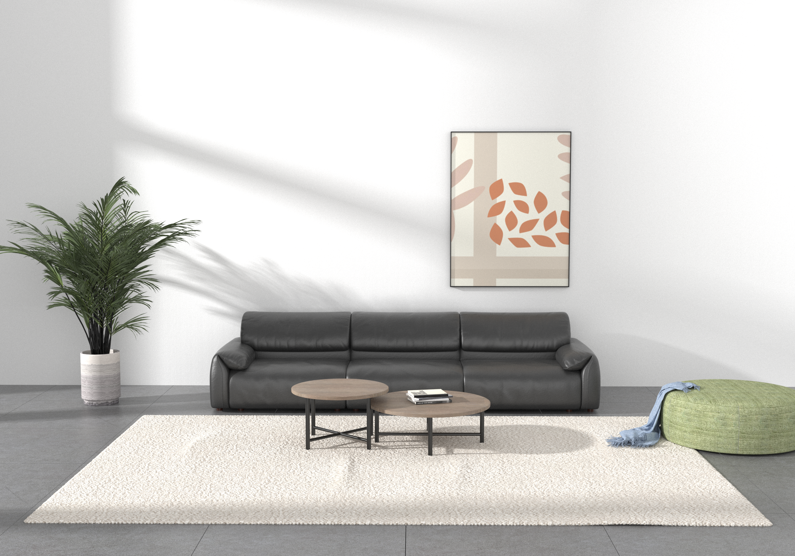 sofa，furniture，genuine leather，