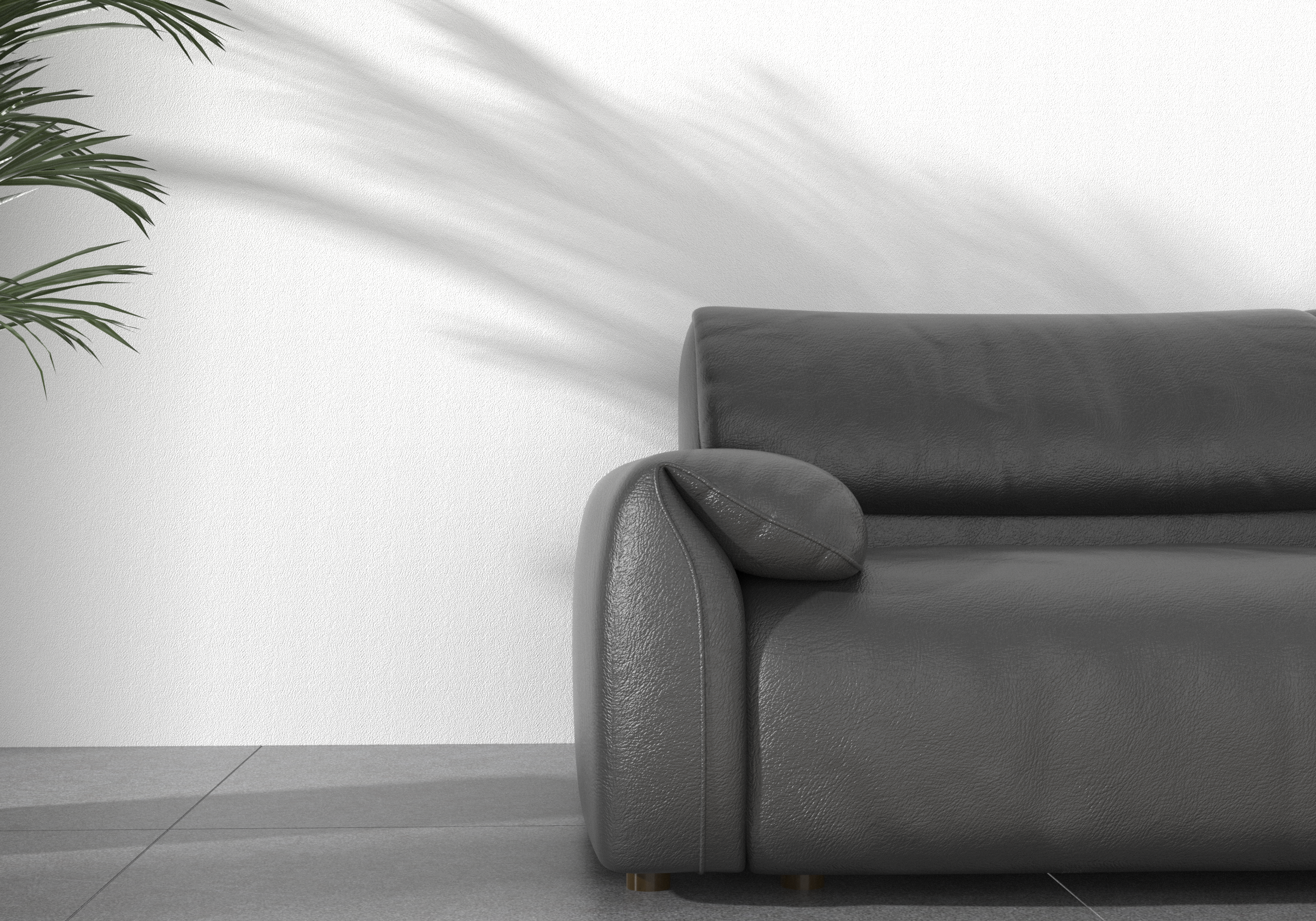 sofa，furniture，genuine leather，