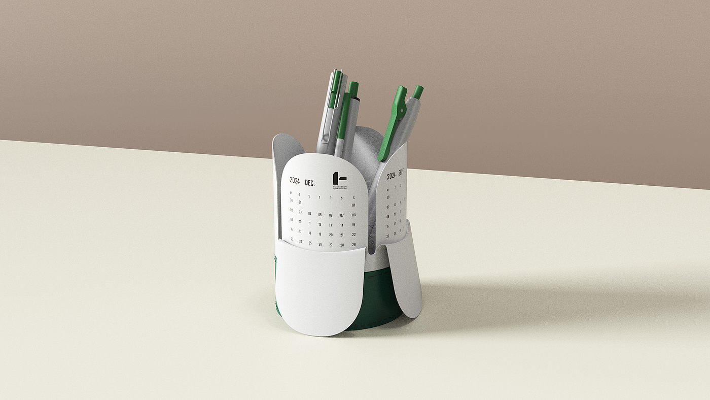 industrial design，Desk calendar，Good things on the table，calendar，Office stationery，