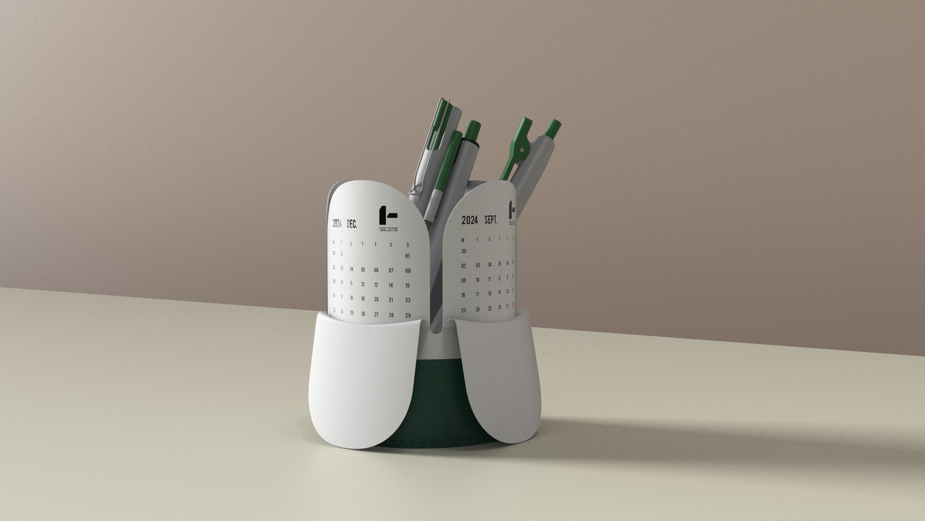 industrial design，Desk calendar，Good things on the table，calendar，Office stationery，