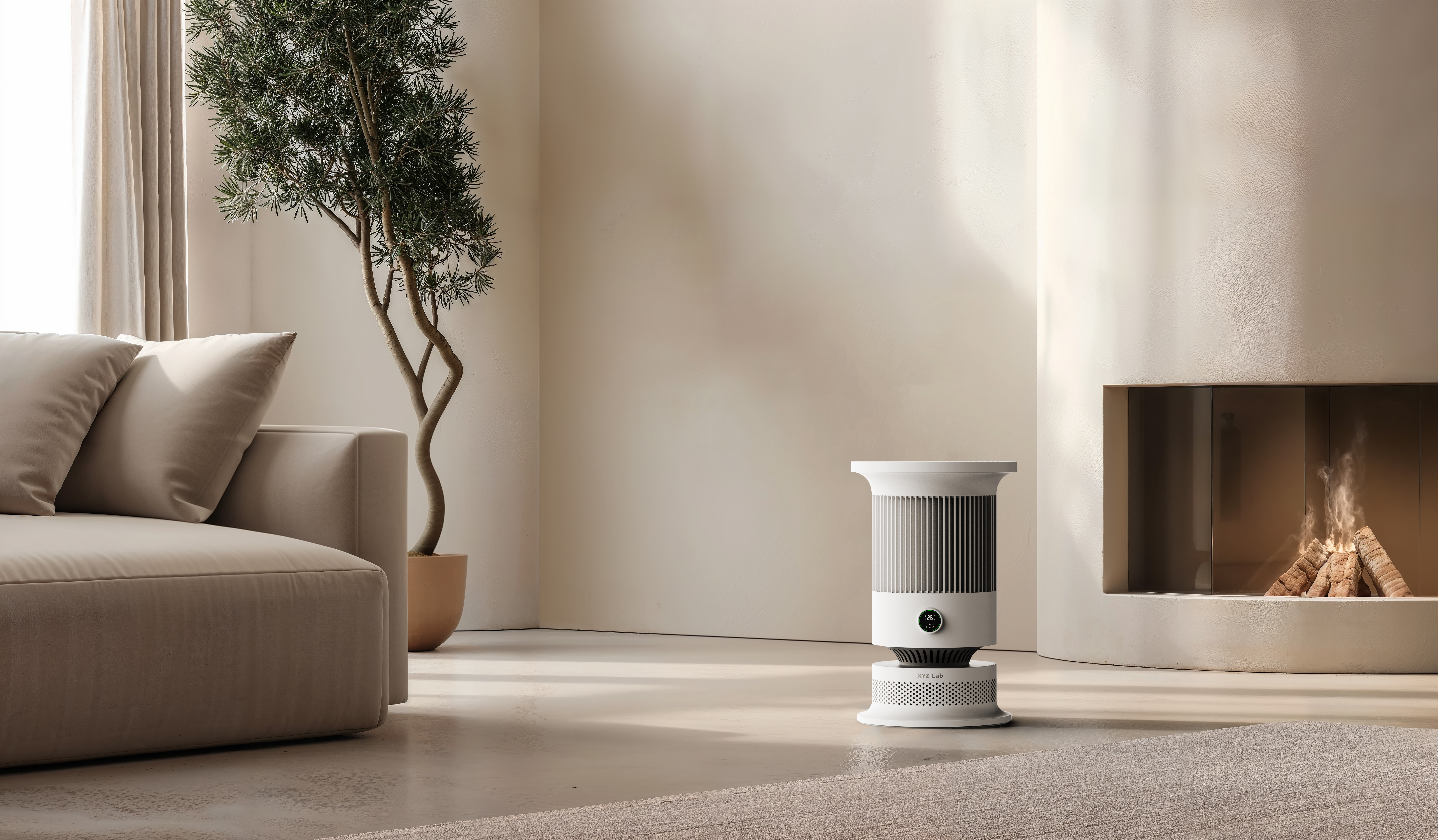 Photography，Product photography，Product rendering，design sketch，E-commerce diagram，product design，air cleaner，Home appliance photography，