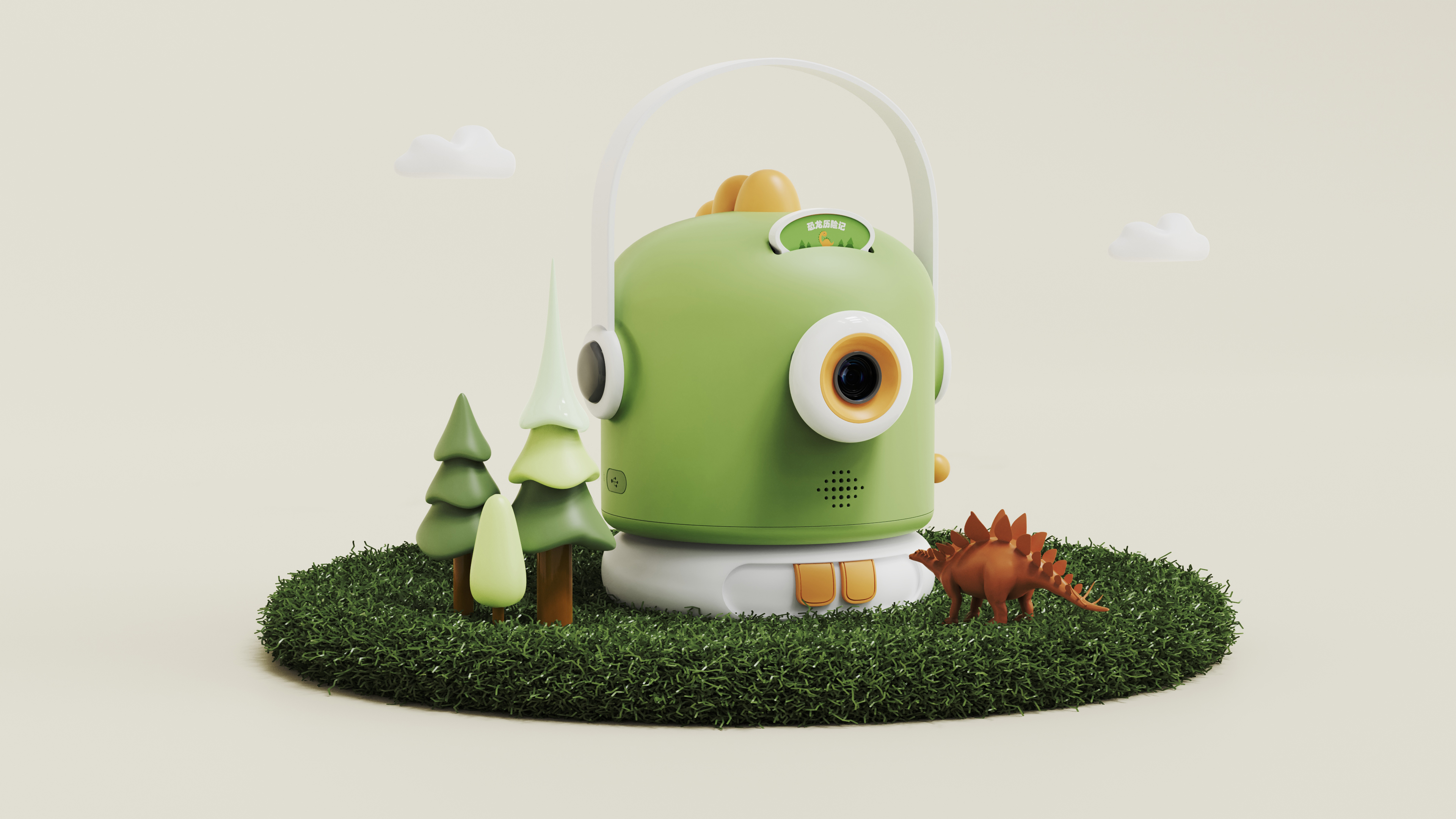 product design，industrial design，children，Projection，Story machine，Loong，Help sleep，lovely，