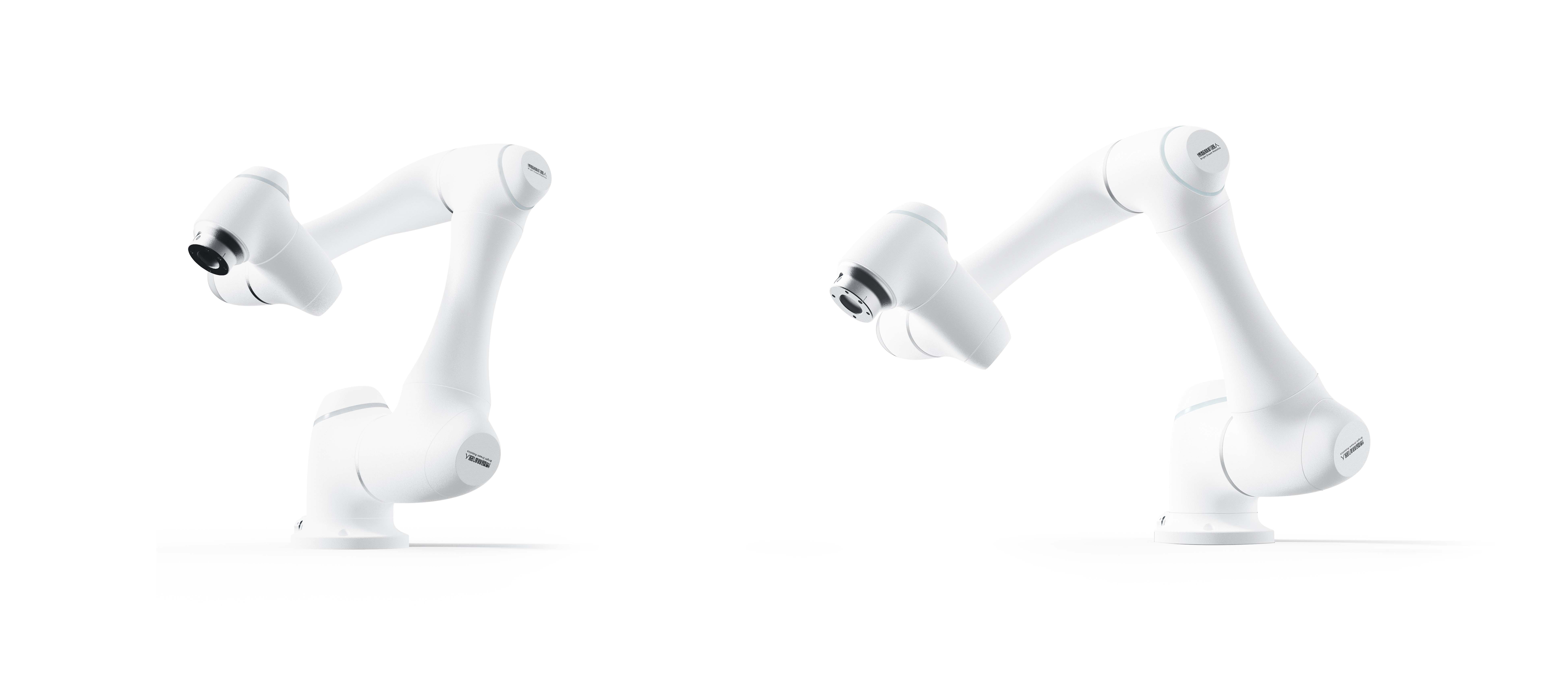 Mechanical arm，robot，industrial design，product design，drop shape，Affinity，sense of security，Professional sense，