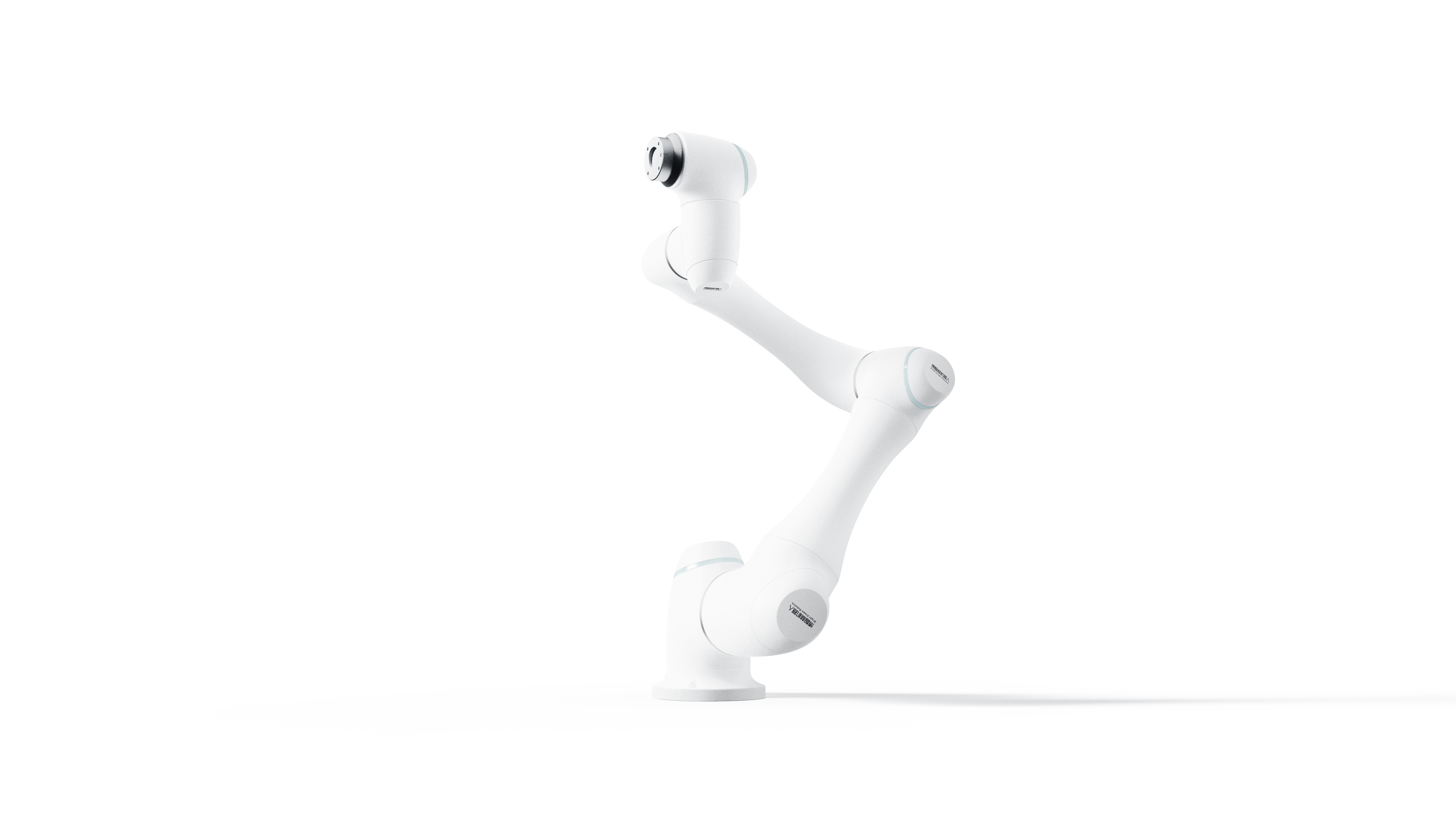 Mechanical arm，robot，industrial design，product design，drop shape，Affinity，sense of security，Professional sense，