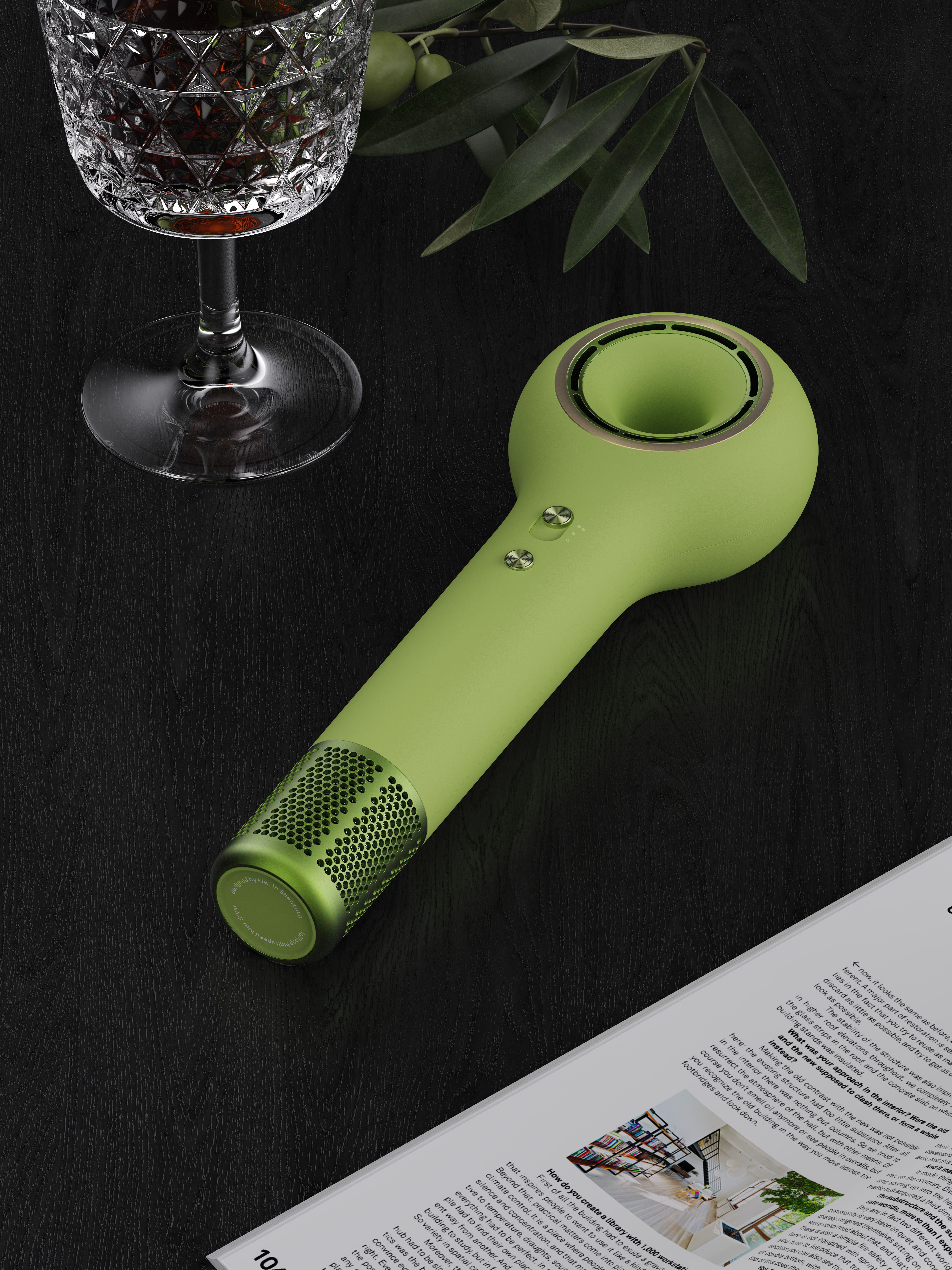 High speed hair dryer，Negative ion hair dryer，Household Electric Appliances，product design，industrial design，several-dimensional design，