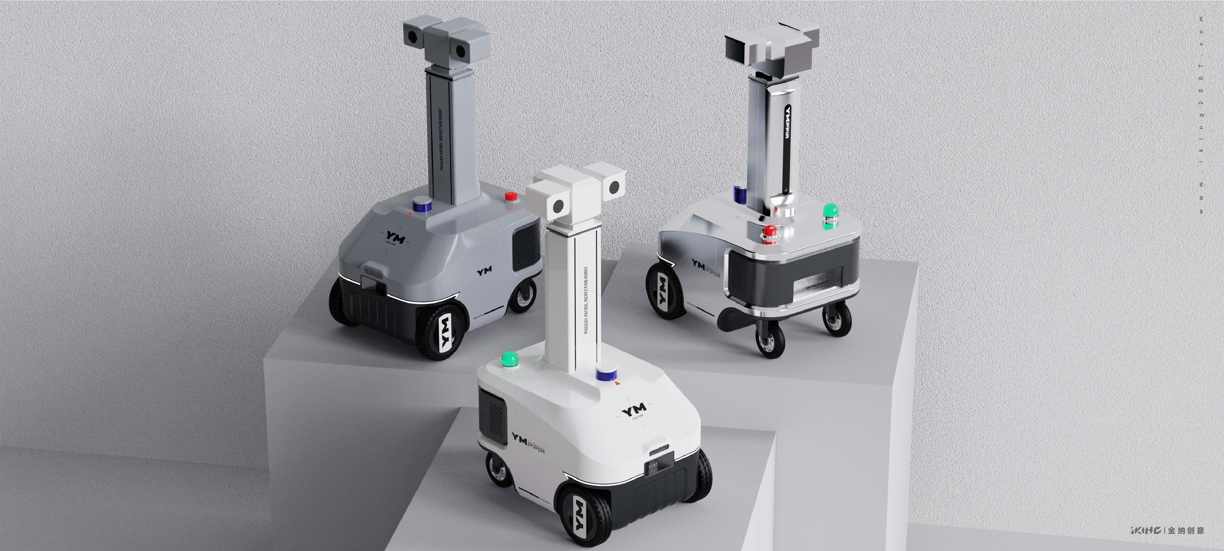 Patrol robot，Agricultural robot，intelligent robot，industrial design，product design，Appearance design，Changzhou Jinna Industrial Product Design Company，Kinner creative，