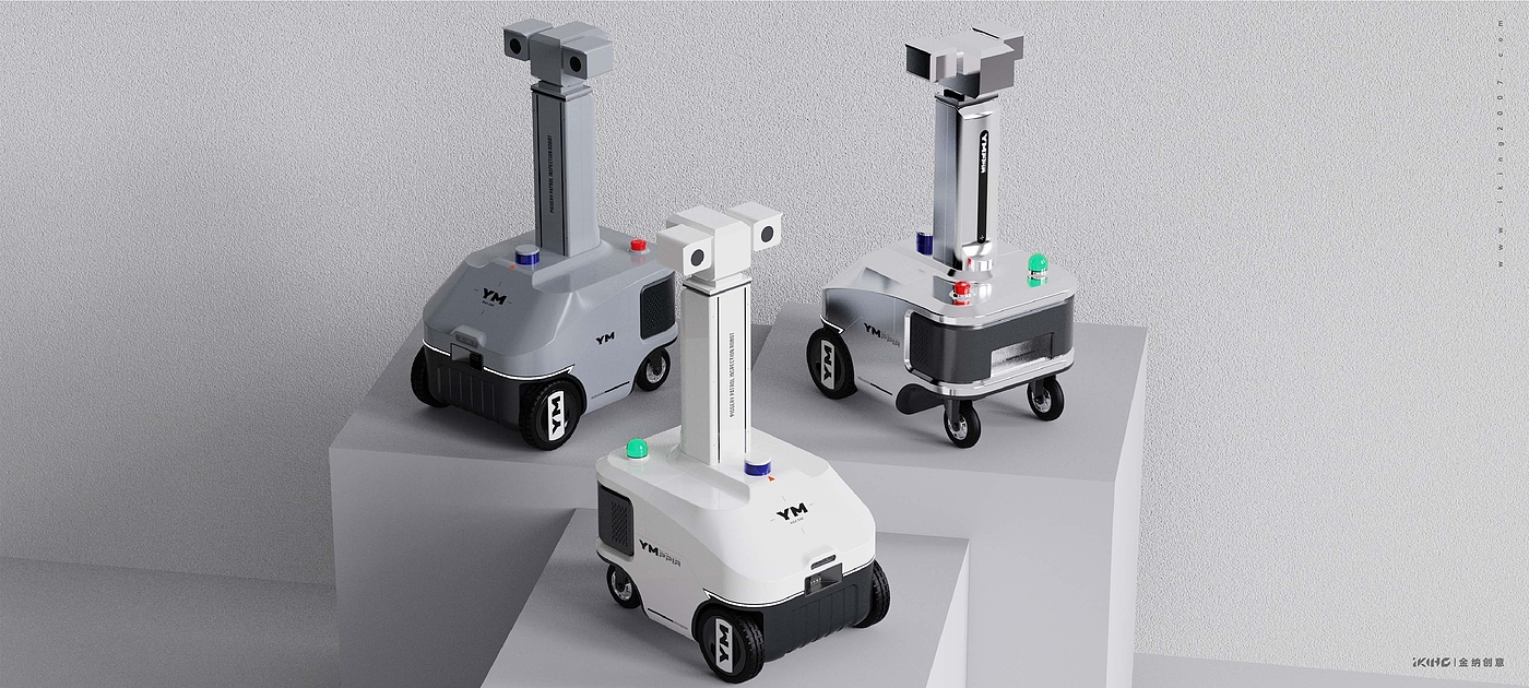 Patrol robot，Agricultural robot，intelligent robot，industrial design，product design，Appearance design，Changzhou Jinna Industrial Product Design Company，Kinner creative，
