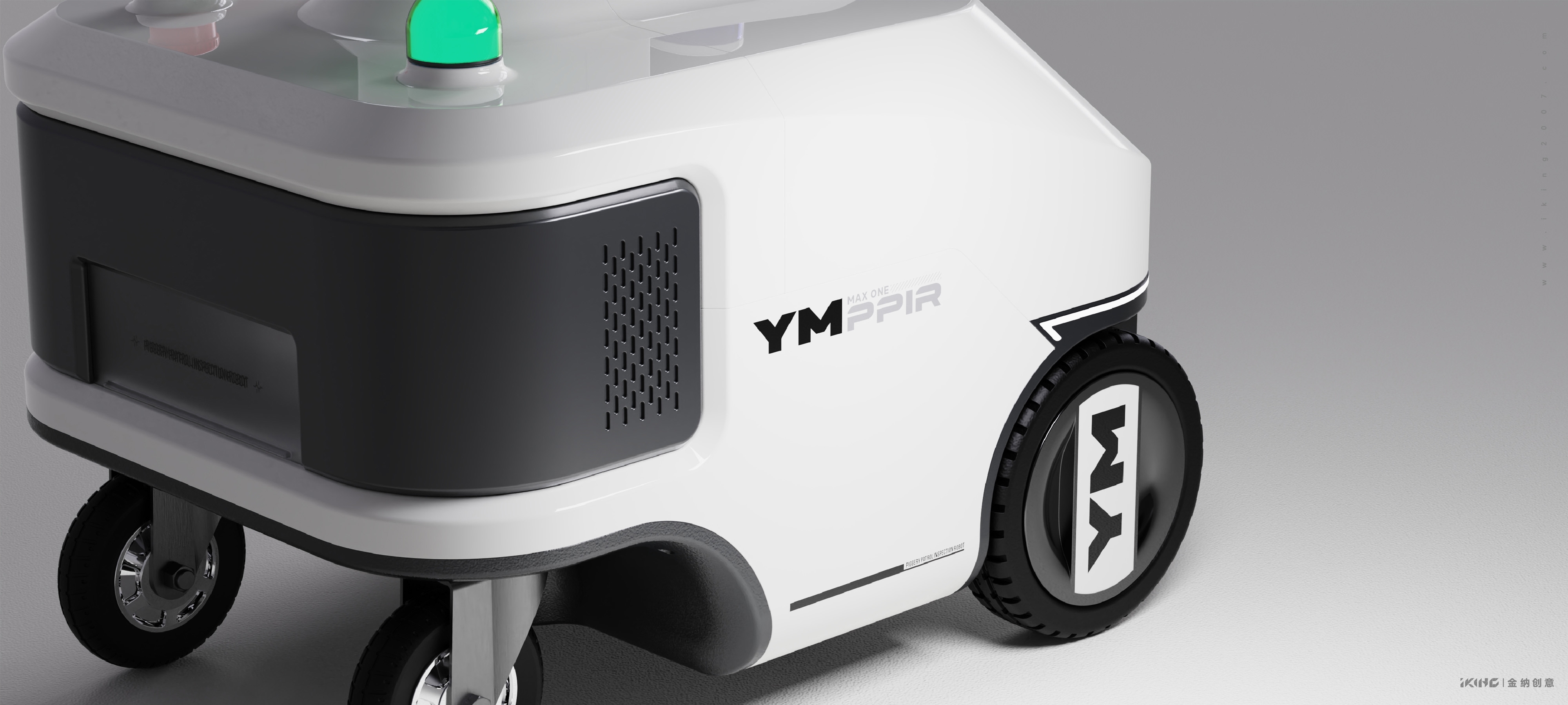 Patrol robot，Agricultural robot，intelligent robot，industrial design，product design，Appearance design，Changzhou Jinna Industrial Product Design Company，Kinner creative，