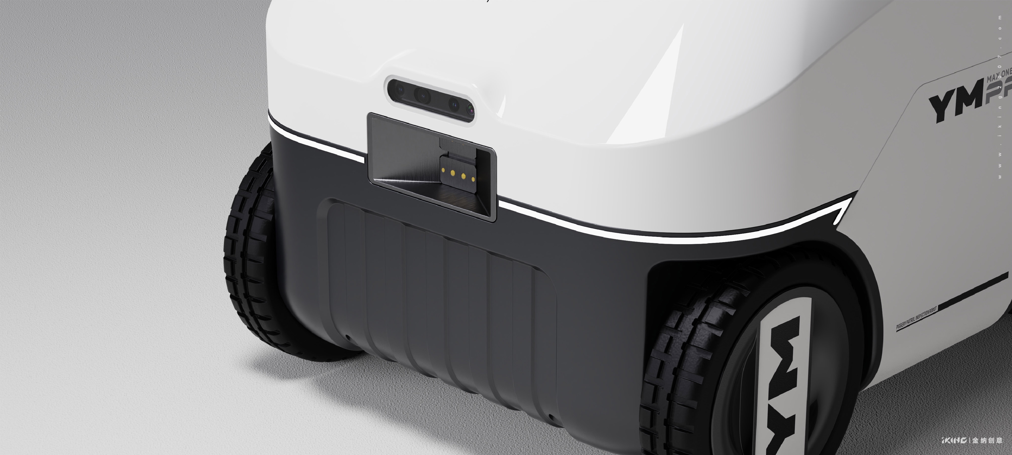 Patrol robot，Agricultural robot，intelligent robot，industrial design，product design，Appearance design，Changzhou Jinna Industrial Product Design Company，Kinner creative，