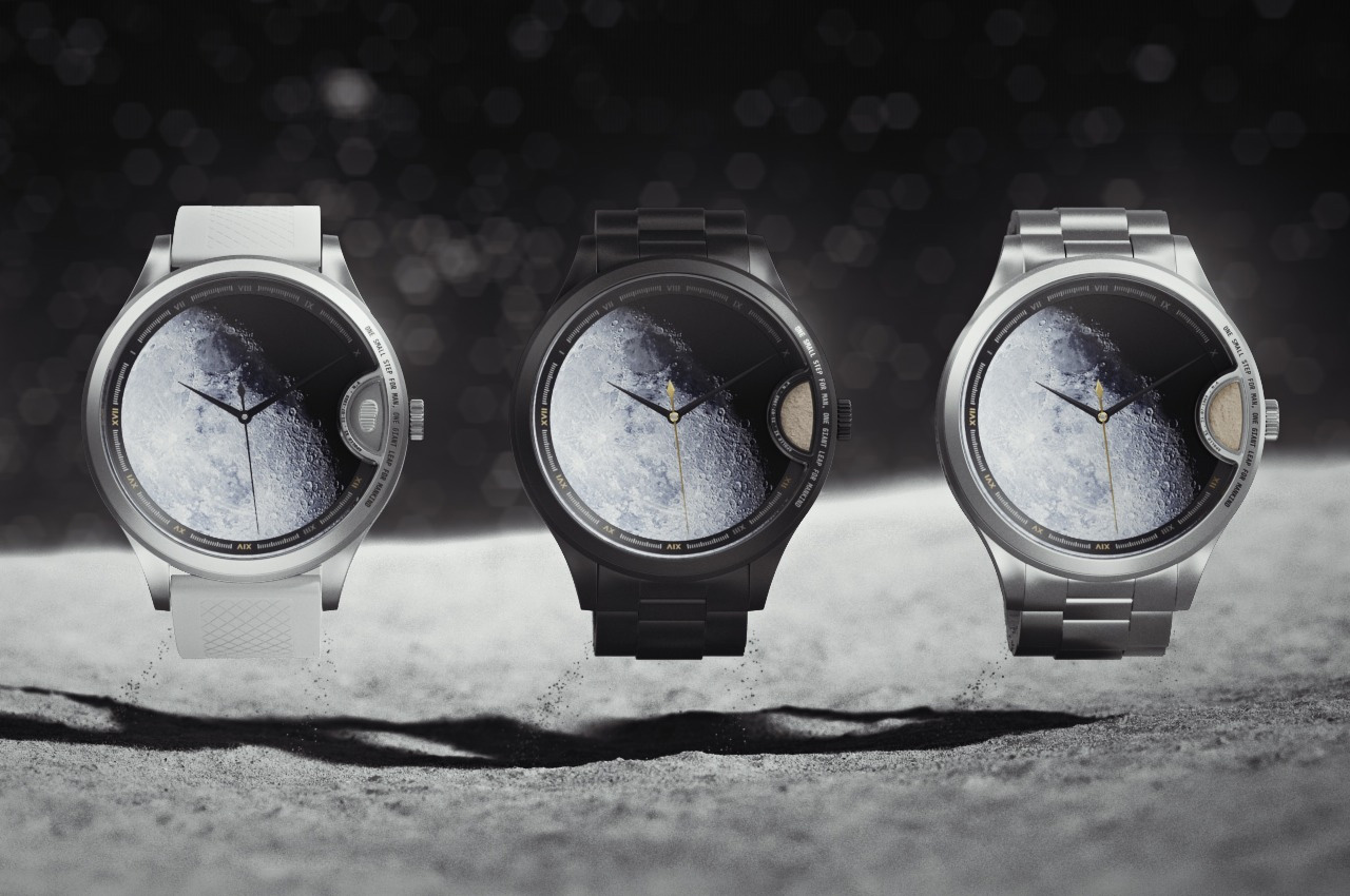 Wrist watch，product design，Moon，lunar1622，