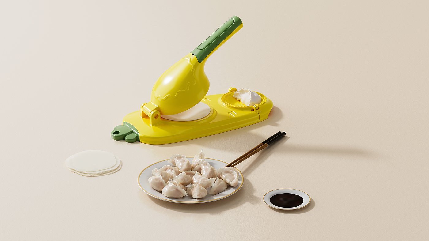 Pressing face leather，Make dumplings，Kitchen supplies，