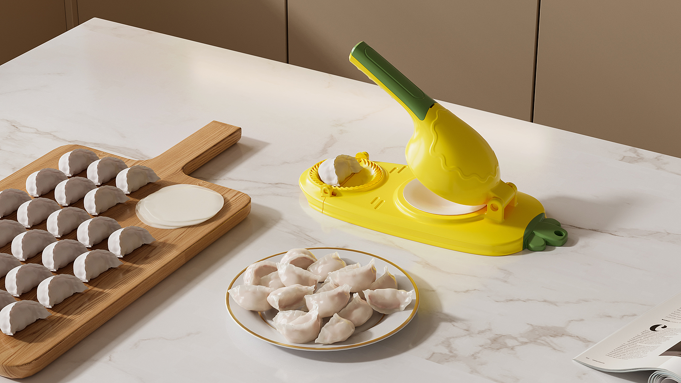 Pressing face leather，Make dumplings，Kitchen supplies，