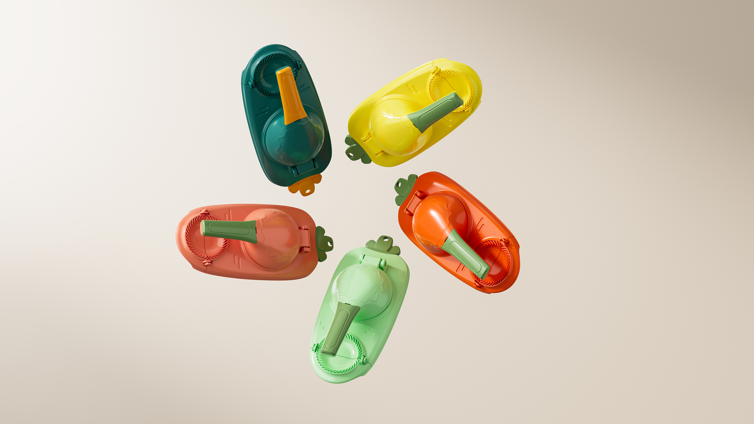 Pressing face leather，Make dumplings，Kitchen supplies，