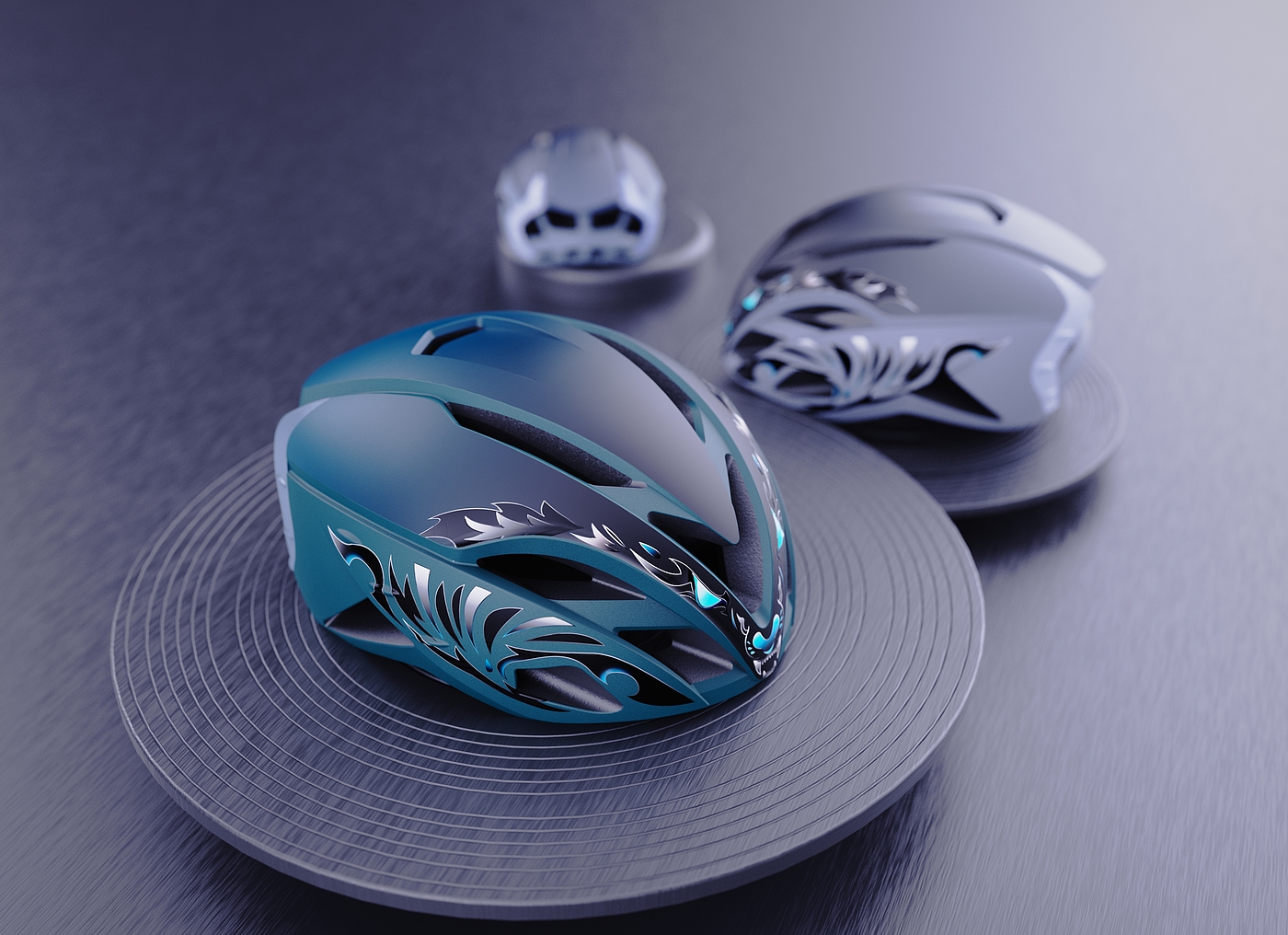 Rendering, Sports, Helmet，