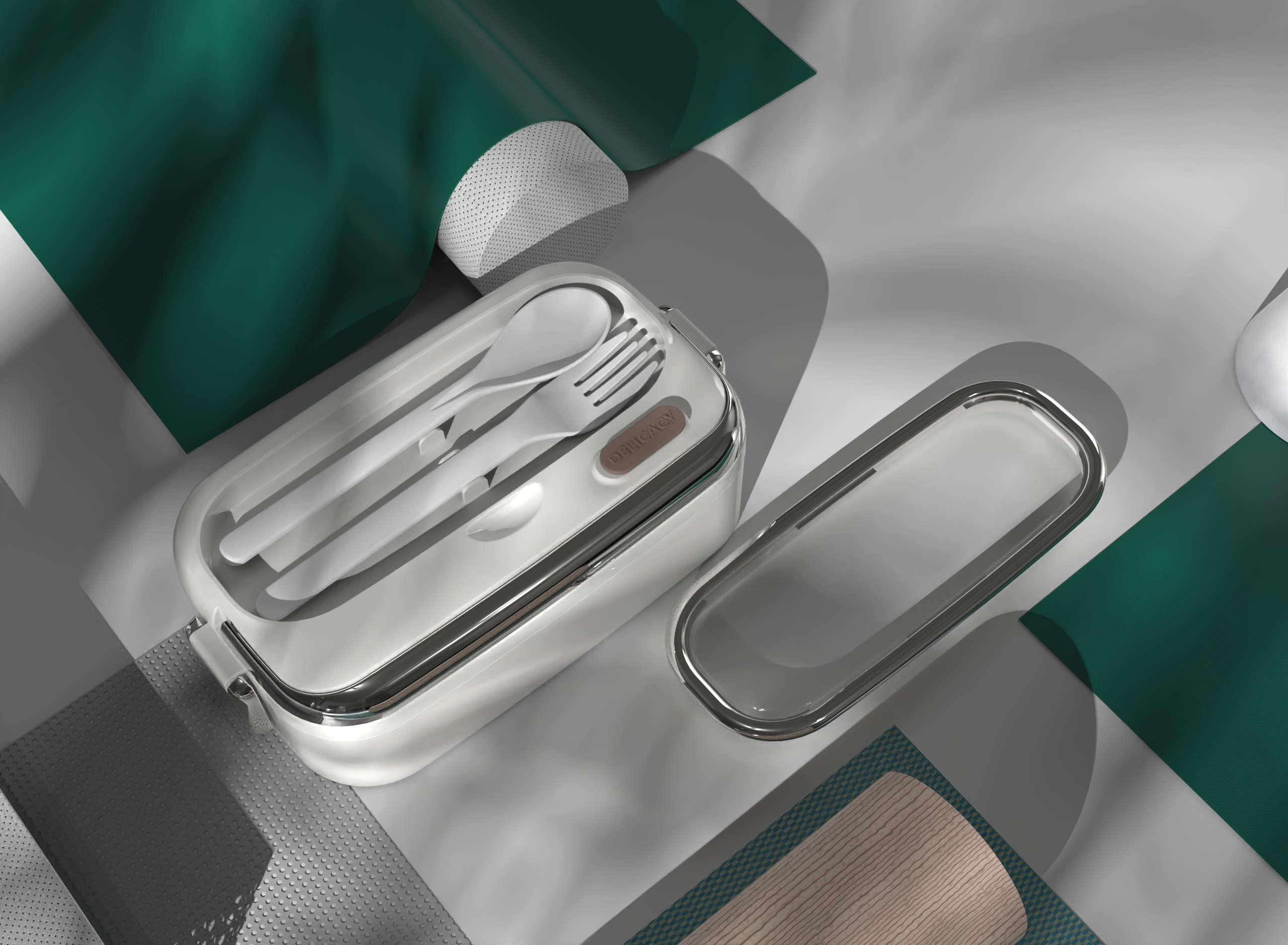 an industrial design，Original design，Innovative design，Light luxury，Lunch box，