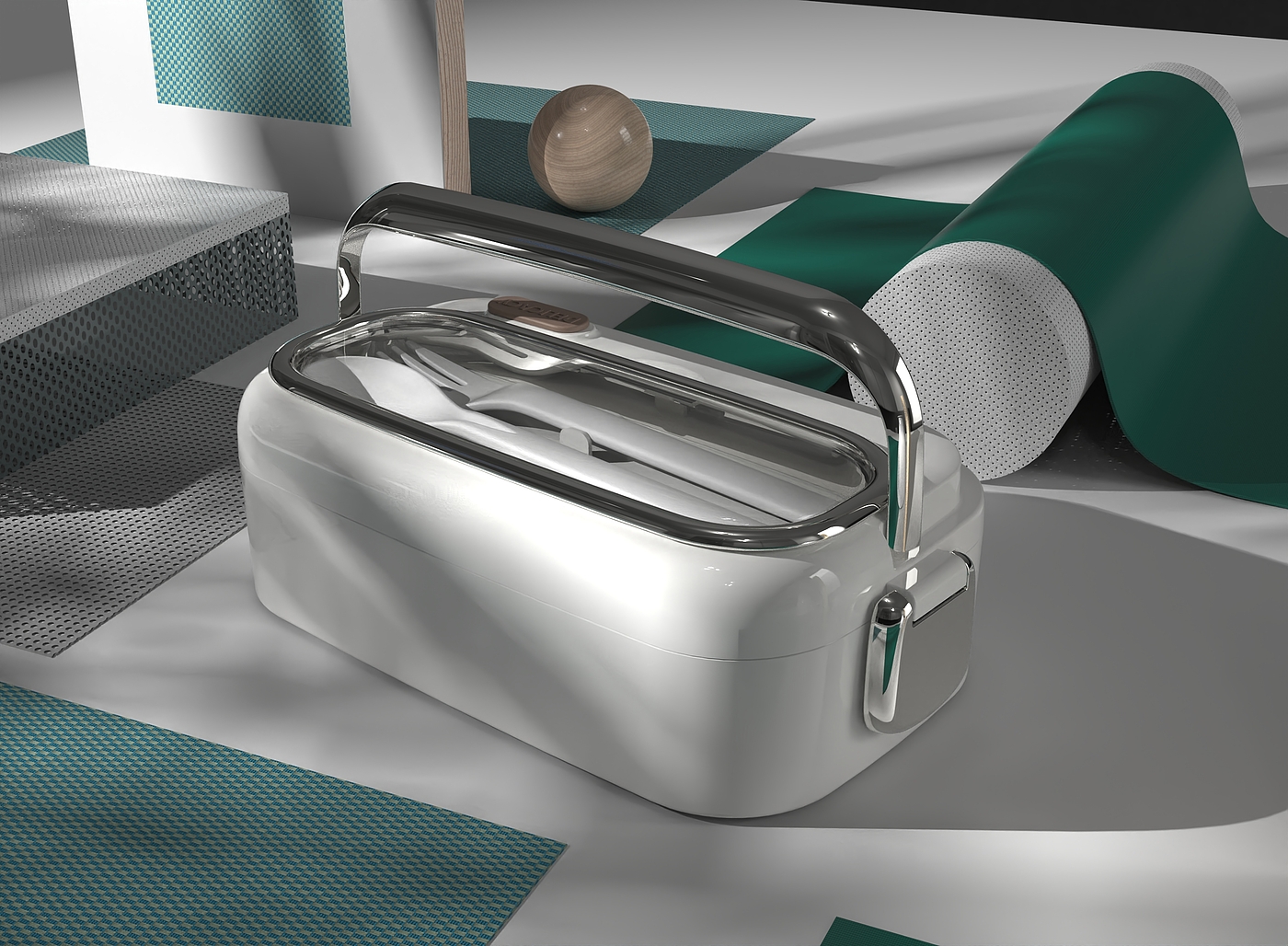 an industrial design，Original design，Innovative design，Light luxury，Lunch box，