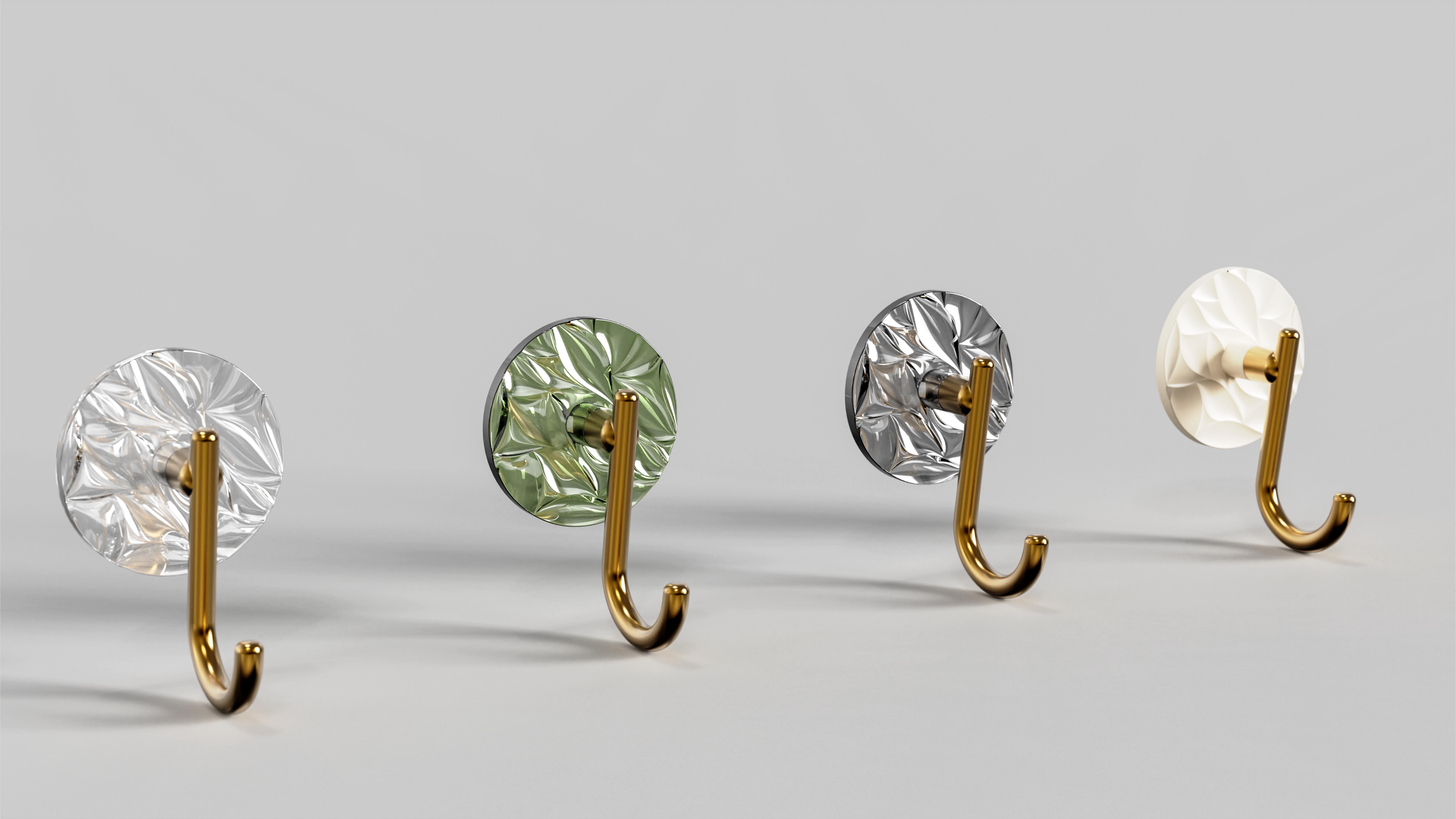 Light luxury，a hook，Acrylic，Broken pattern，