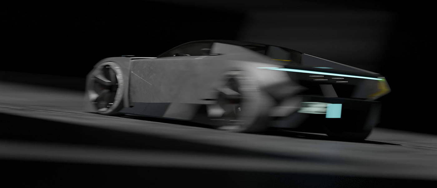 OOOO，conceptual design，Sports car，3D modeling，outdoor sport，