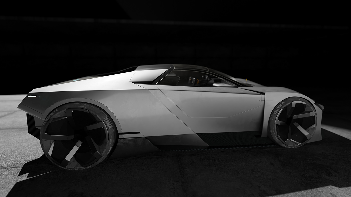 OOOO，conceptual design，Sports car，3D modeling，outdoor sport，