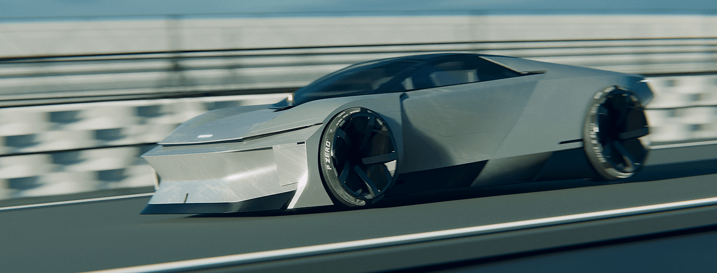 OOOO，conceptual design，Sports car，3D modeling，outdoor sport，