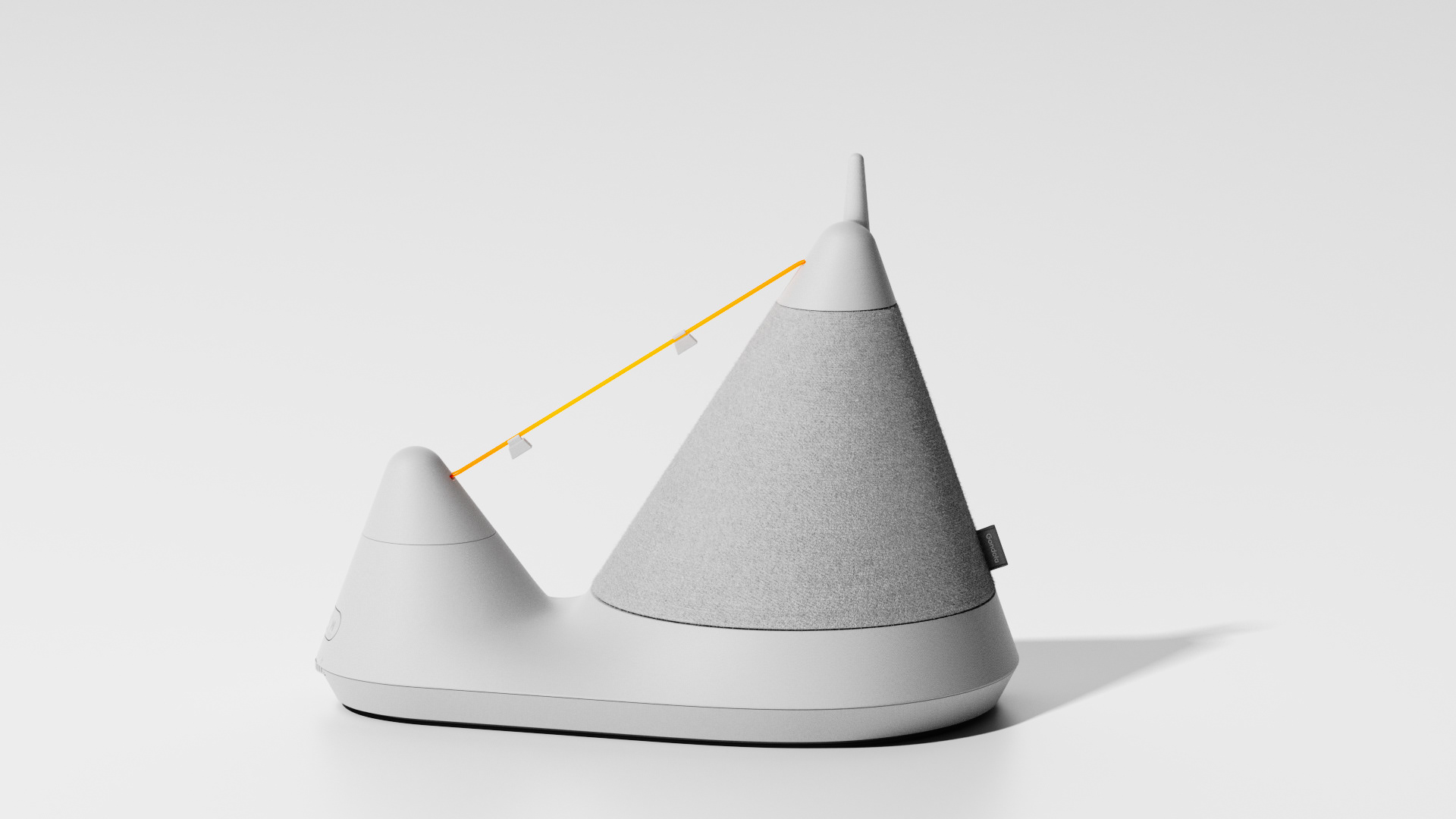 Gondola，Bluetooth Speaker ，Art design，conceptual design，electronic product，