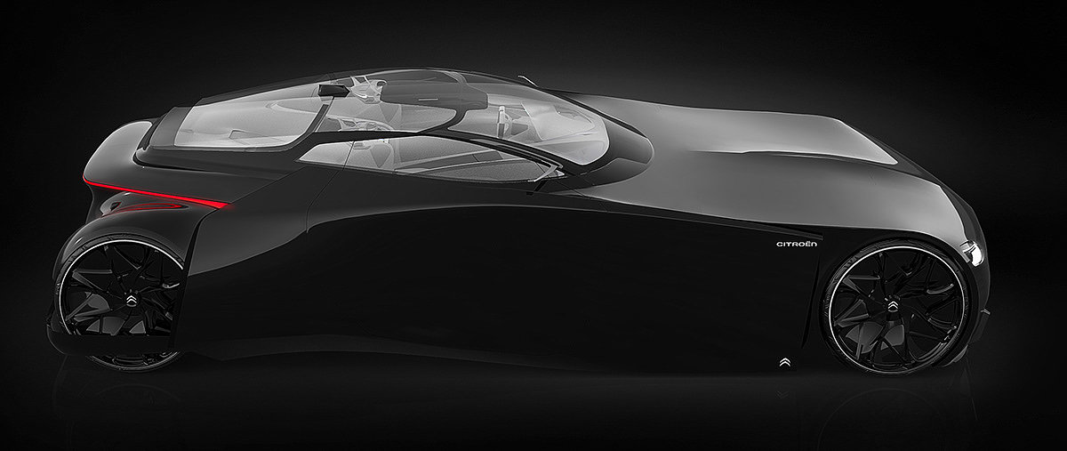 industrial design，vehicle，Citroen，Neutron Citrate，