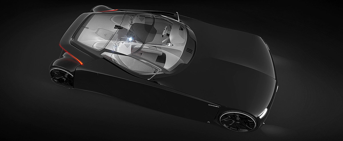 industrial design，vehicle，Citroen，Neutron Citrate，